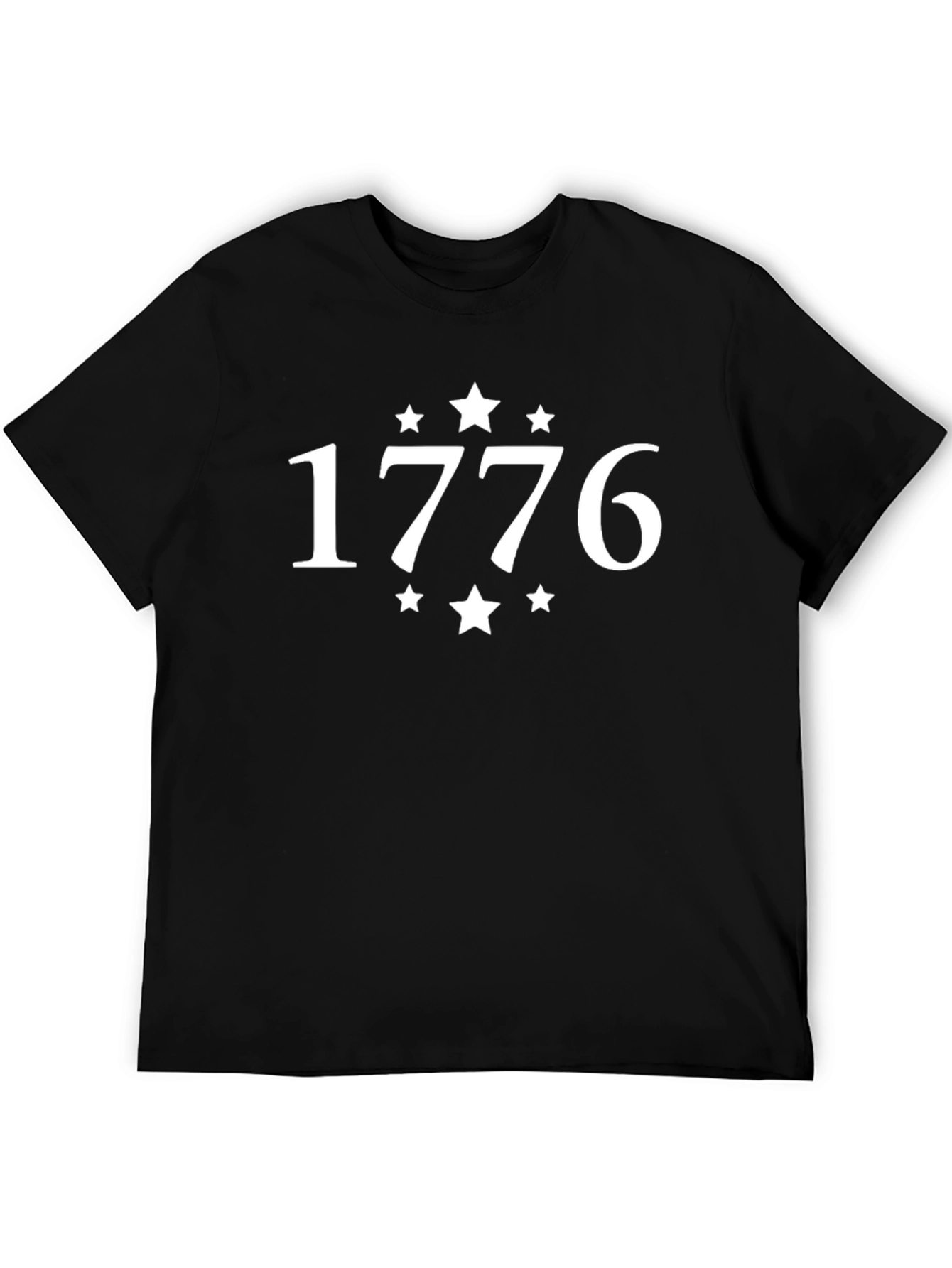 1776 Stars Graphic T-Shirt - Patriotic Pride