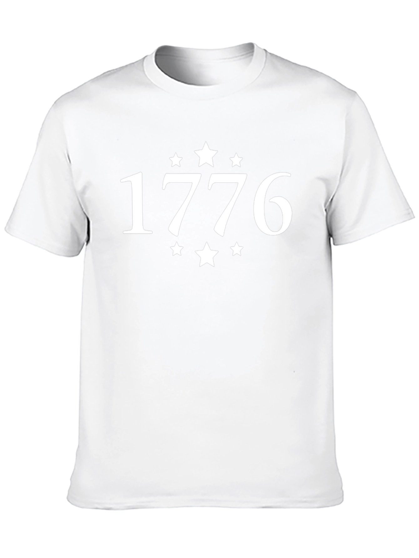 1776 Stars Graphic T-Shirt - Patriotic Pride