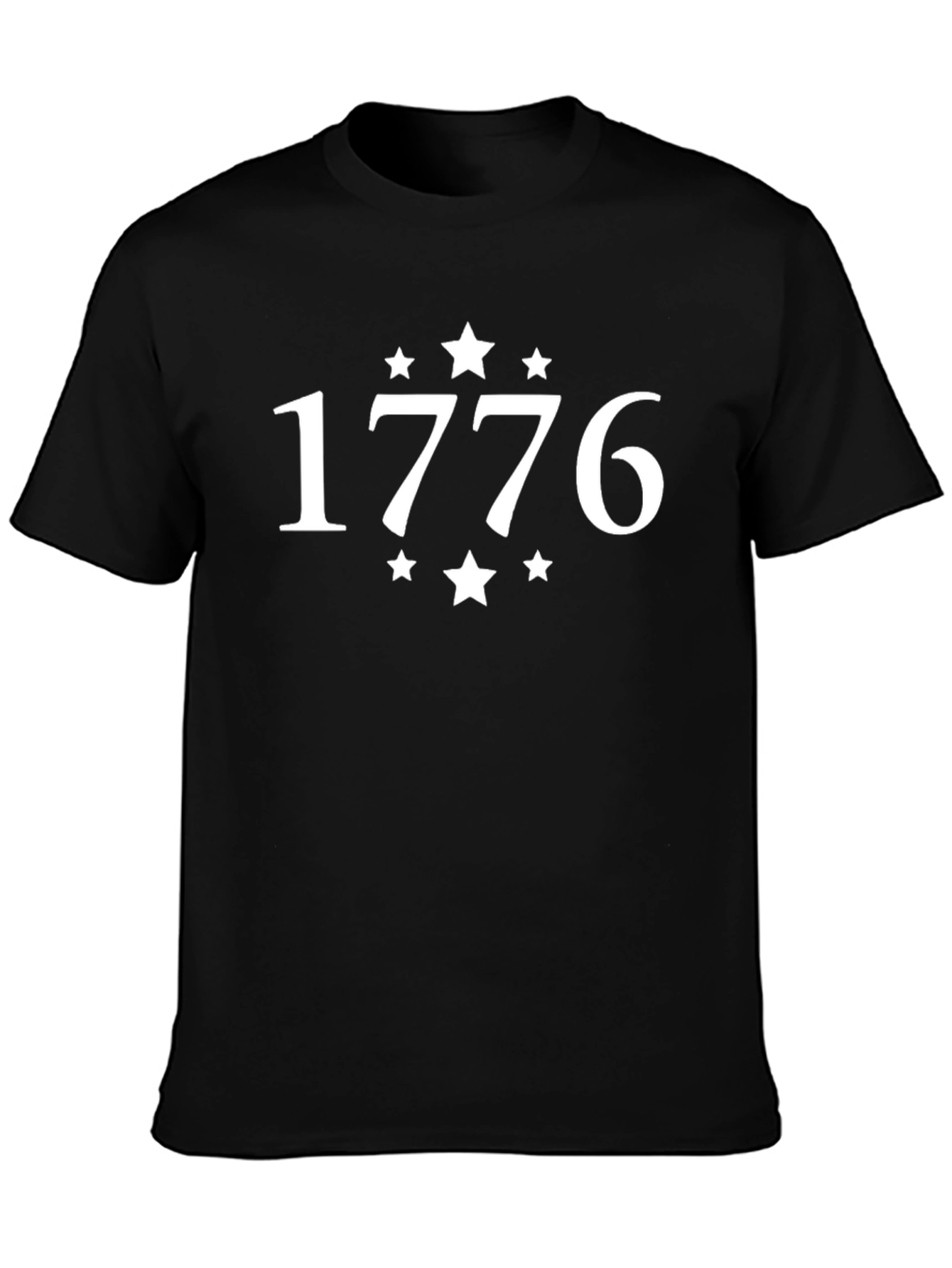 1776 Stars Graphic T-Shirt - Patriotic Pride