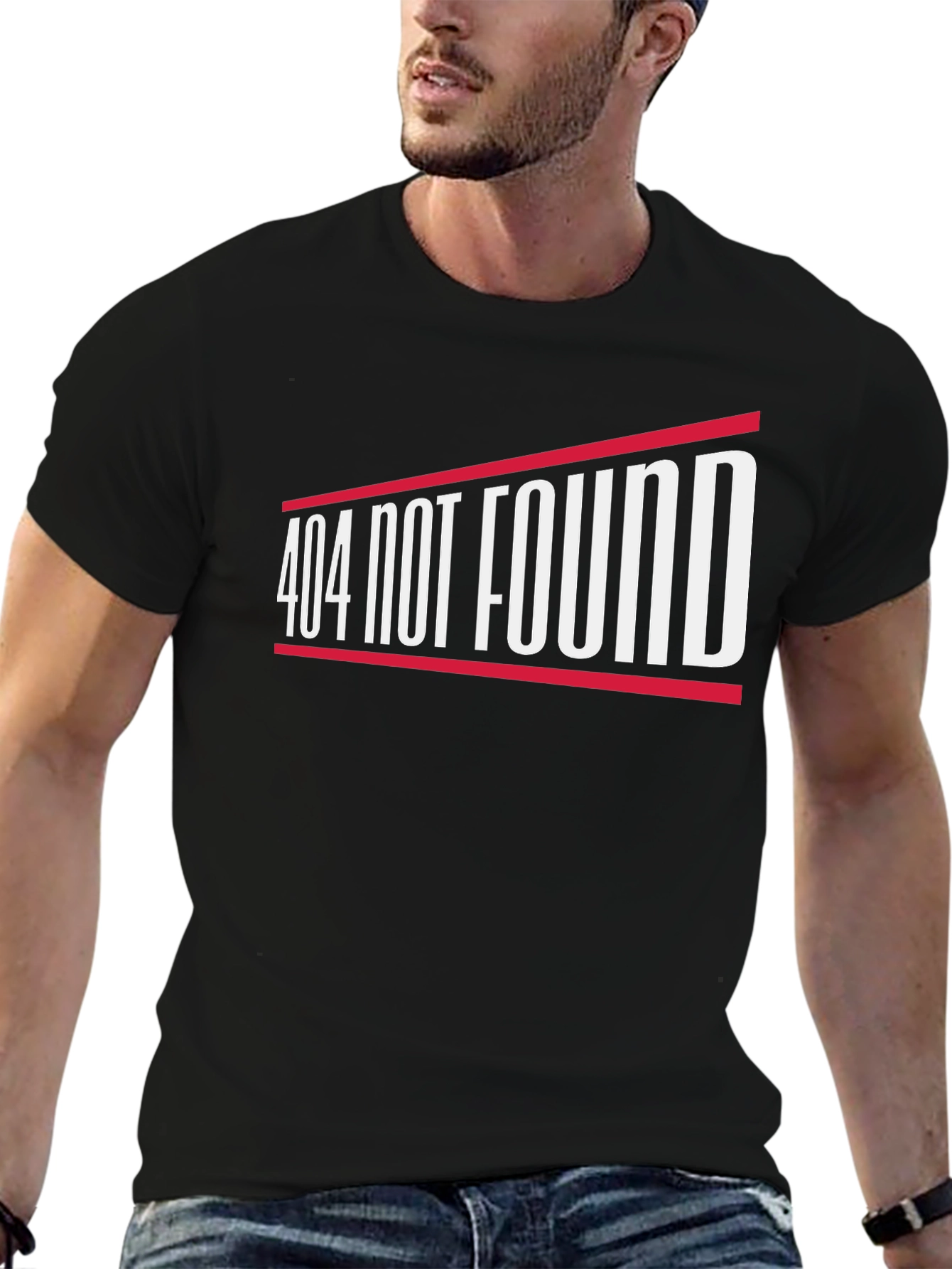 404 Not Found Graphic Tee - Humor T-Shirt