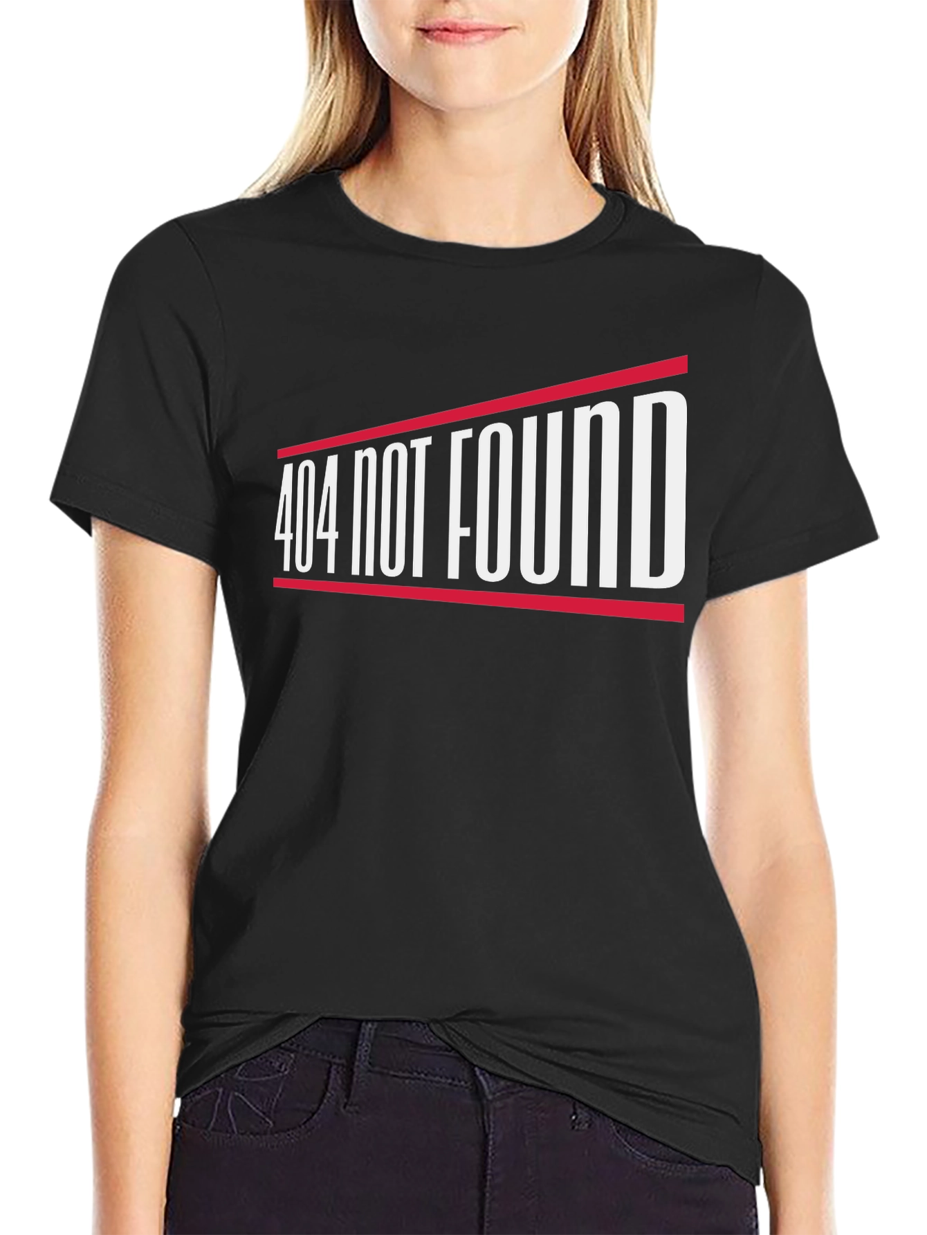 404 Not Found Graphic Tee - Humor T-Shirt