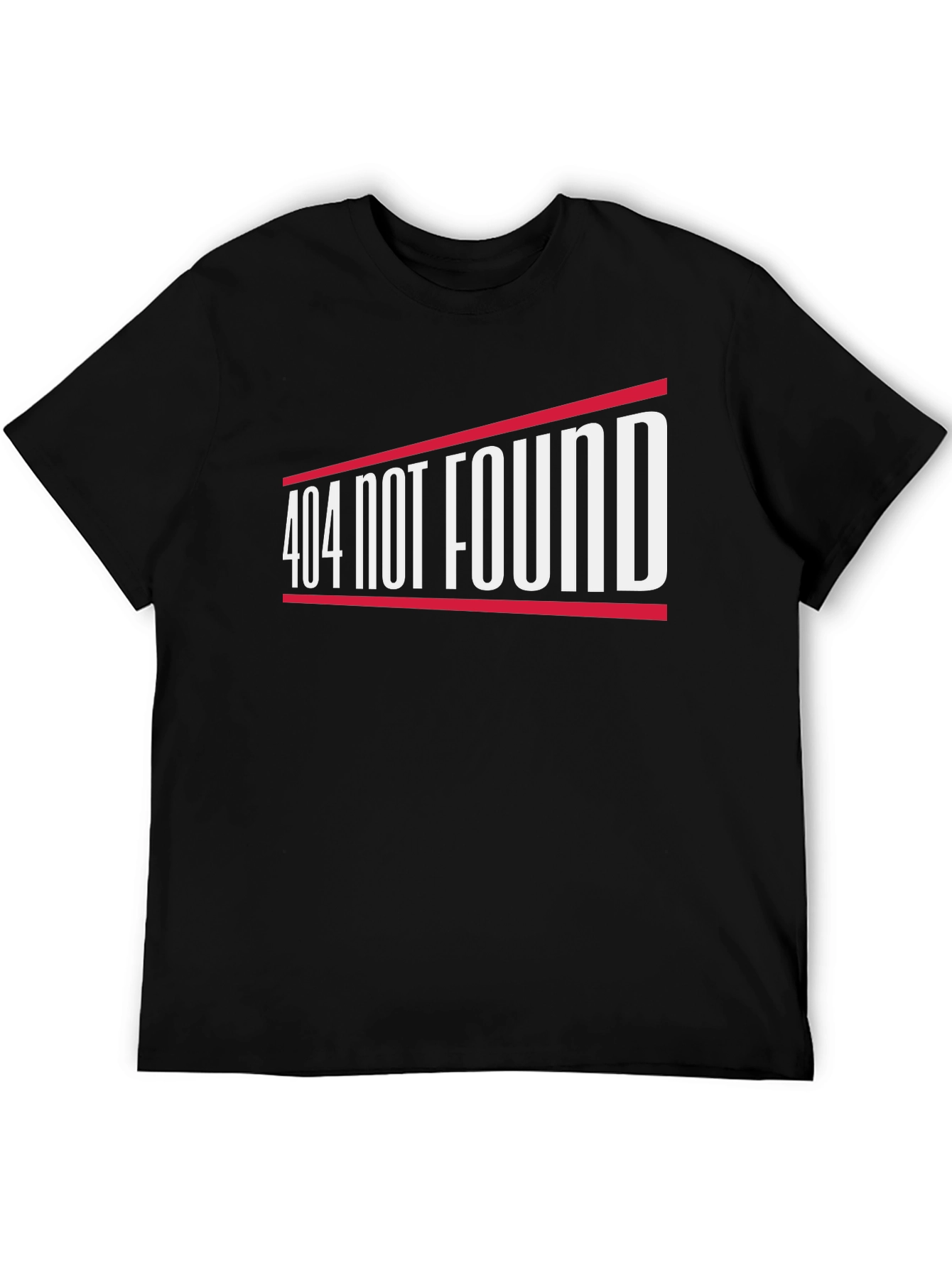 404 Not Found Graphic Tee - Humor T-Shirt