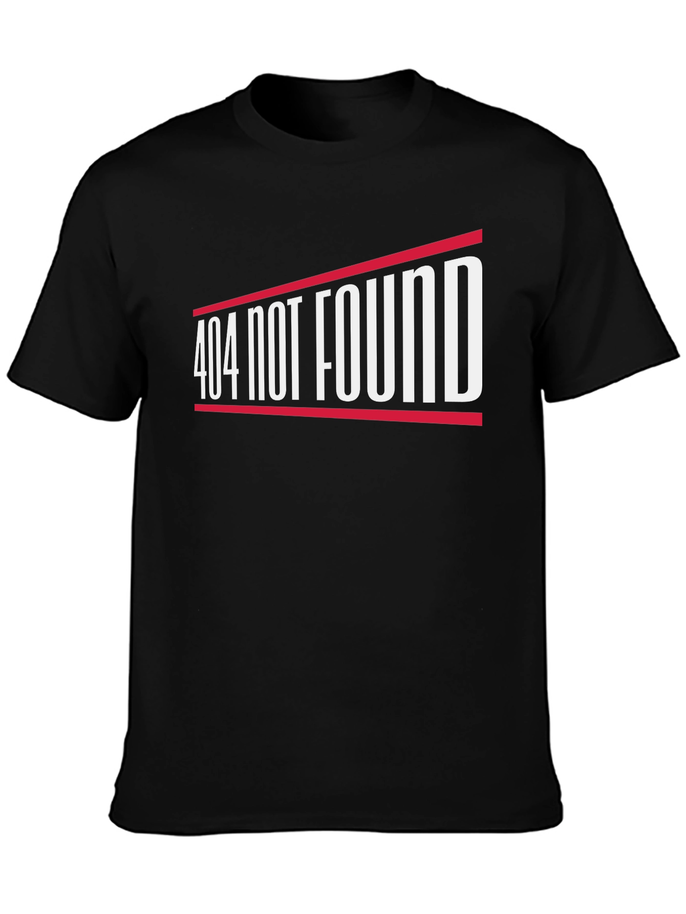 404 Not Found Graphic Tee - Humor T-Shirt