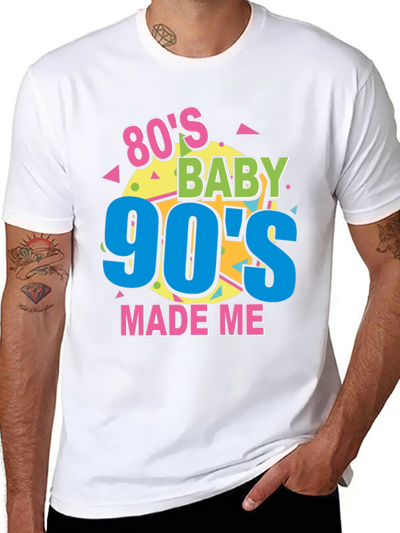 80s Baby 90s Made Me T-Shirt