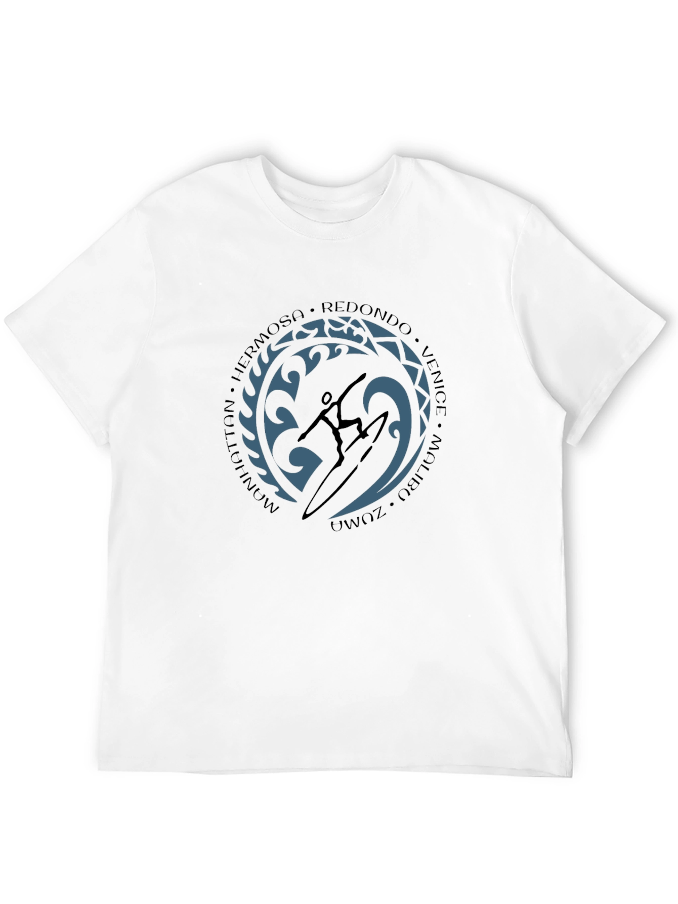 Surfer Graphic T-Shirt - Beach Cities