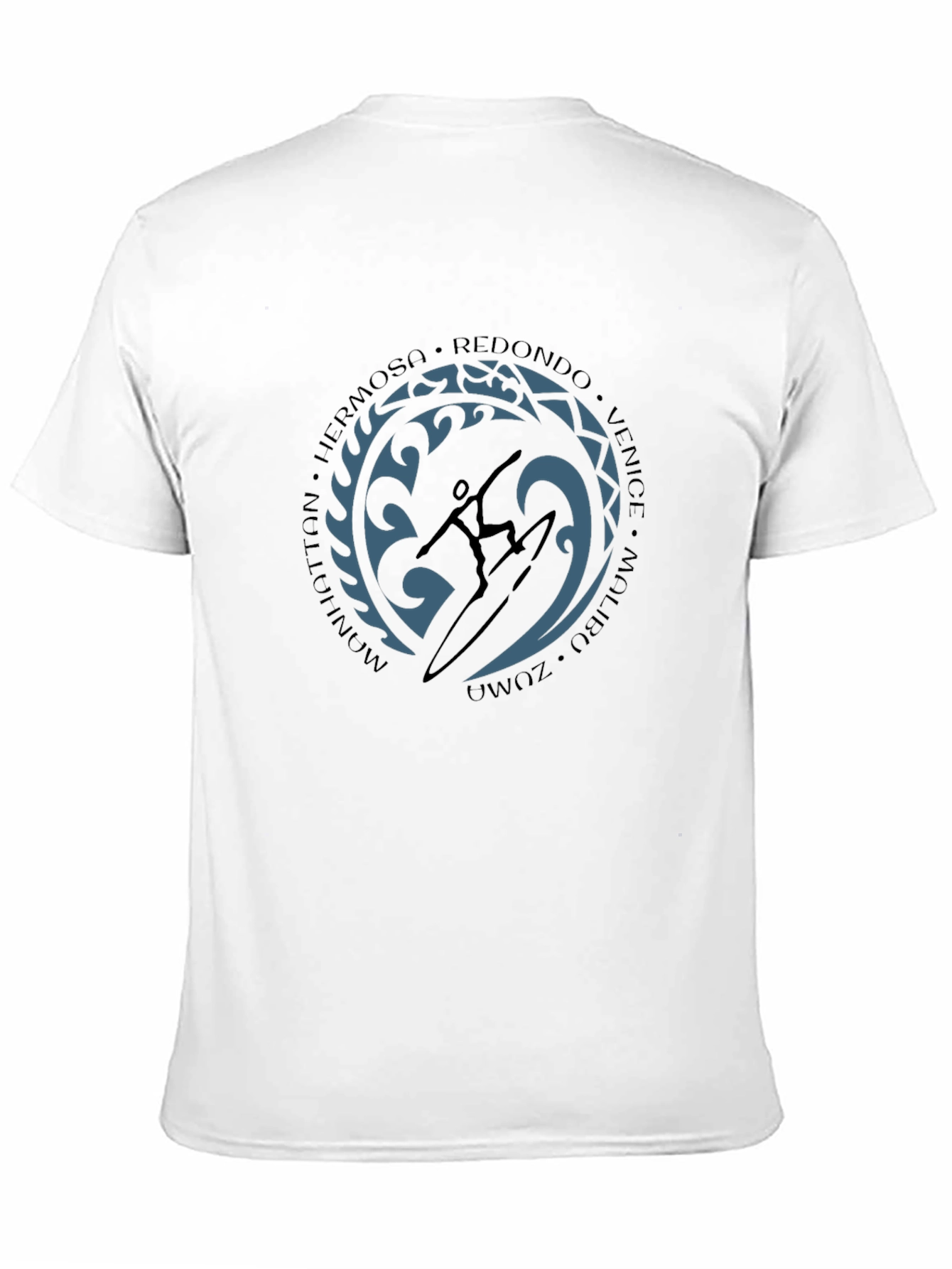 Surfer Graphic T-Shirt - Beach Cities