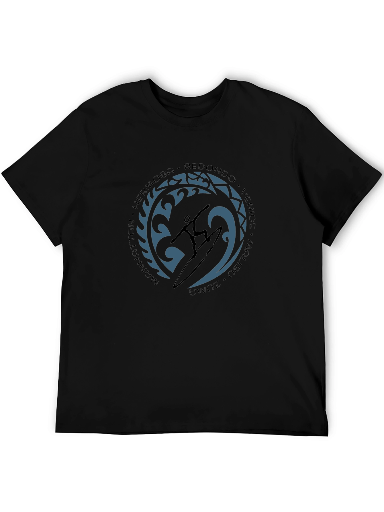 Surfer Graphic T-Shirt - Beach Cities