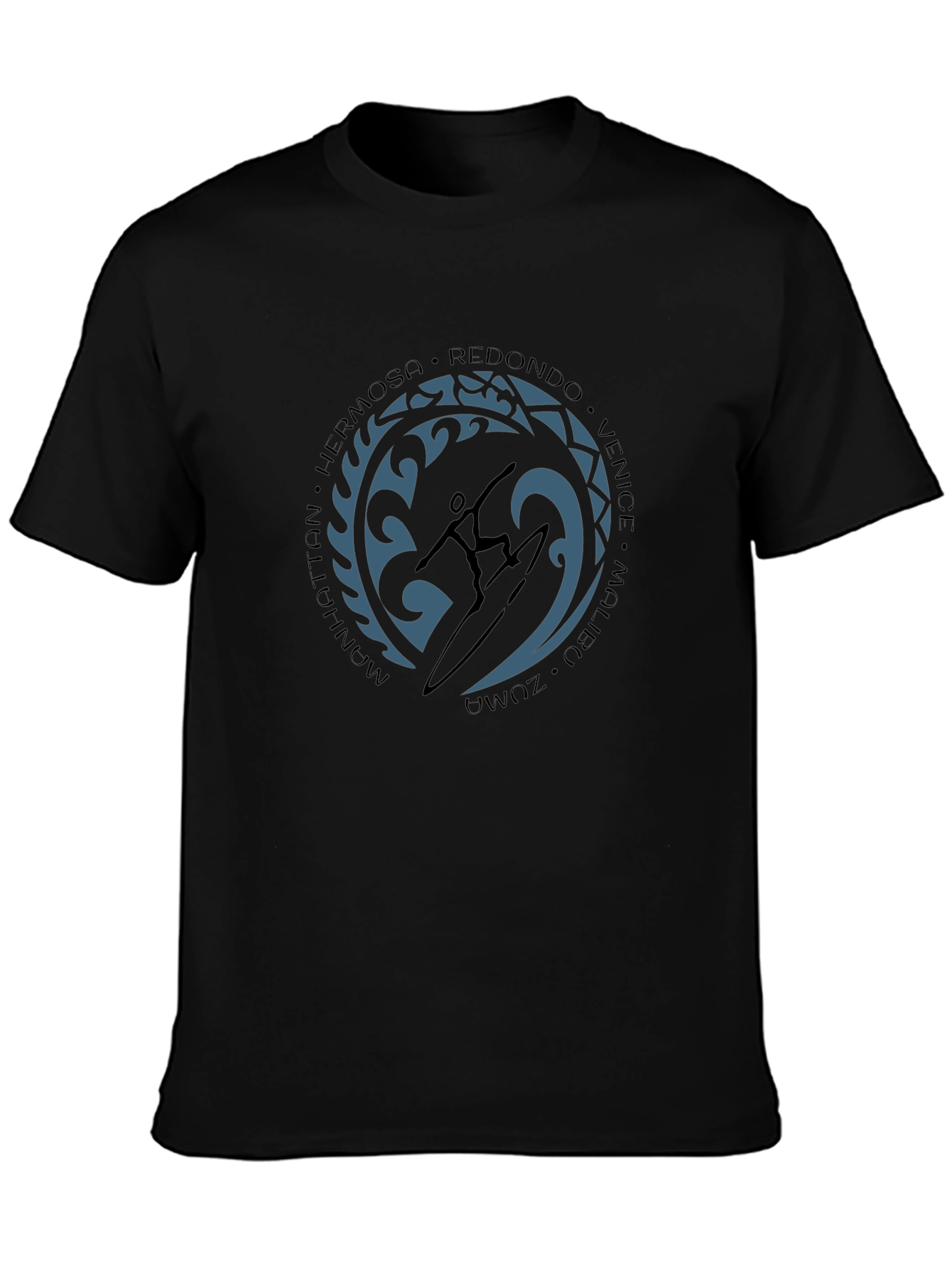 Surfer Graphic T-Shirt - Beach Cities