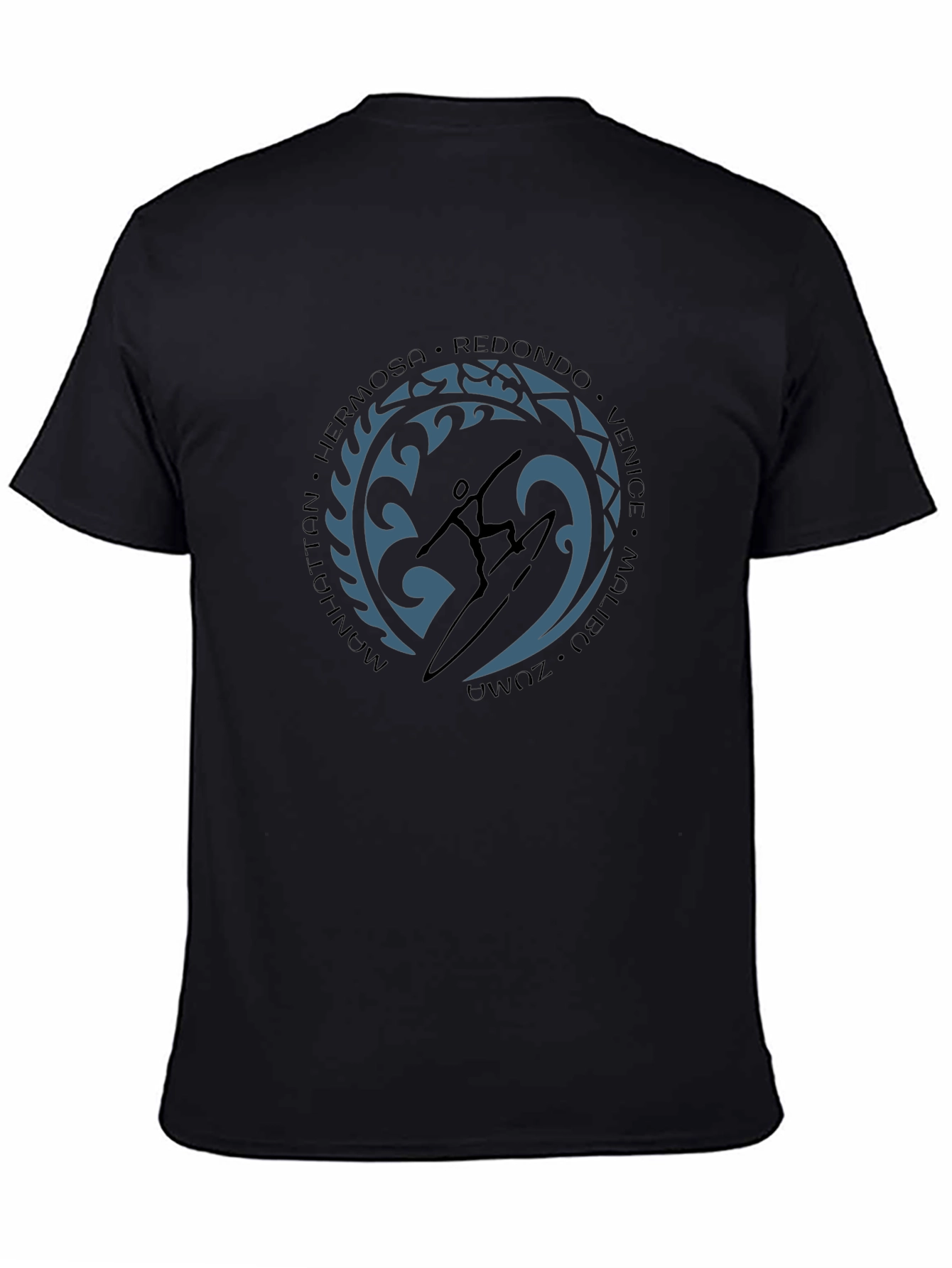 Surfer Graphic T-Shirt - Beach Cities