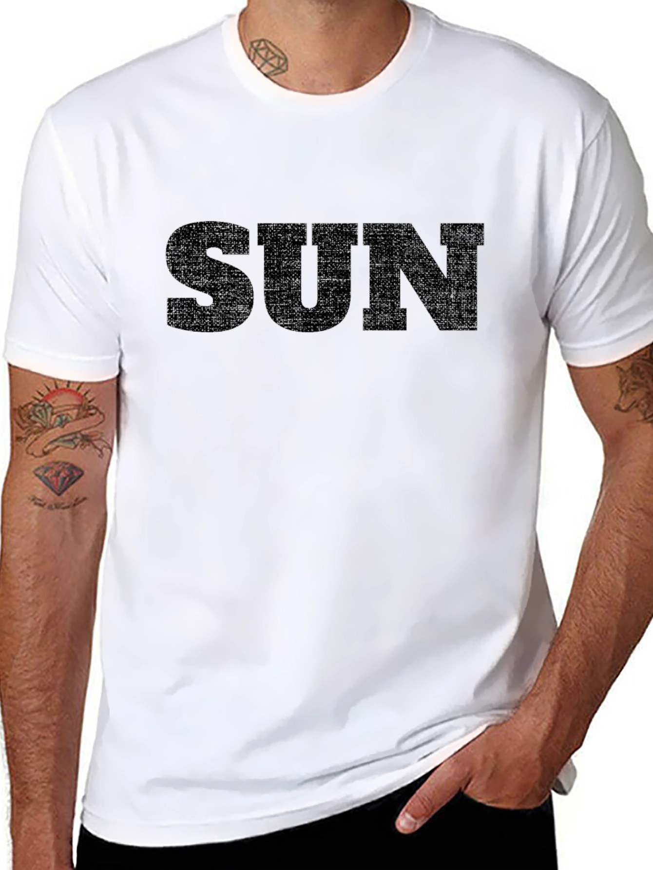 SUN Graphic Tee - Classic Black T-Shirt