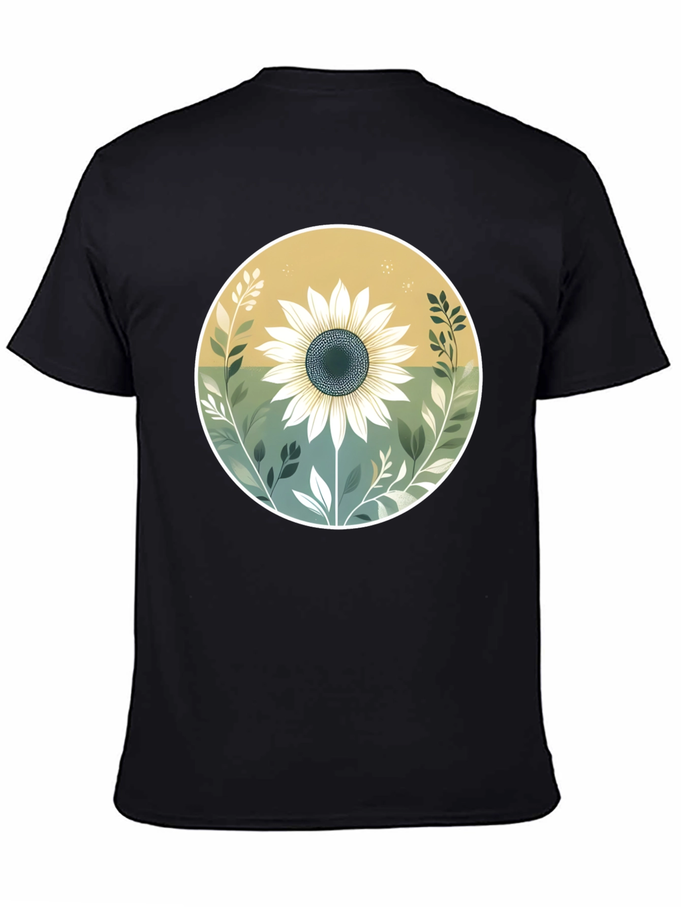 Sunflower Graphic T-Shirt - Nature Inspired Design
