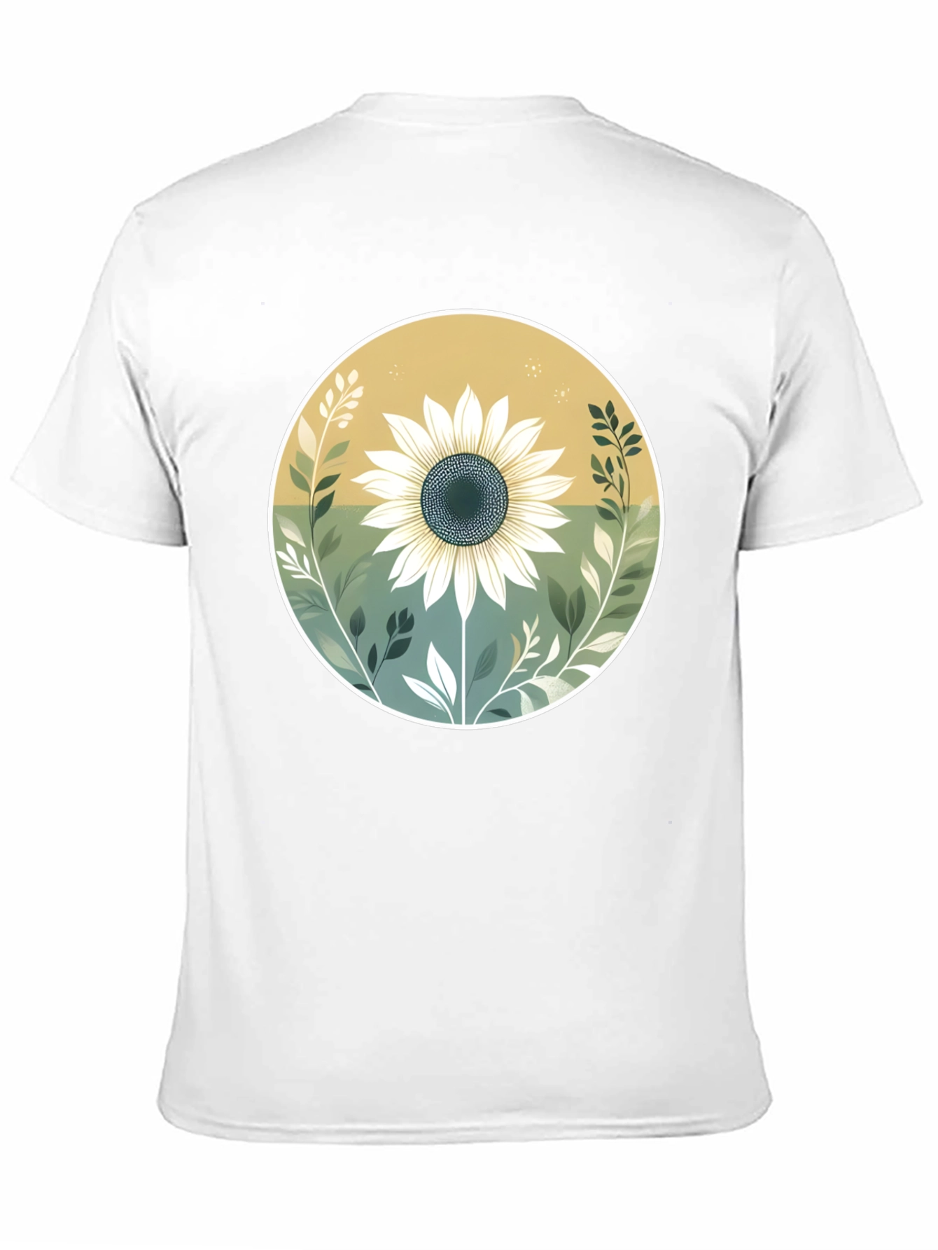 Sunflower Graphic T-Shirt - Nature Inspired Design