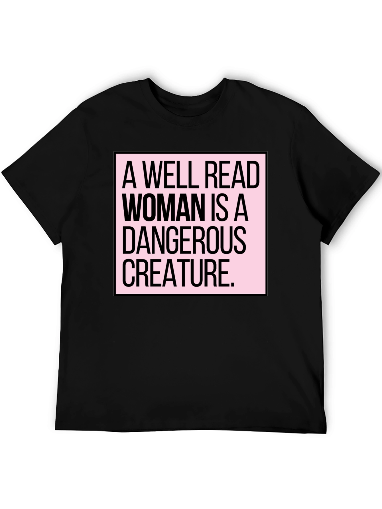 A Well Read Woman is a Dangerous Creature T-Shirt