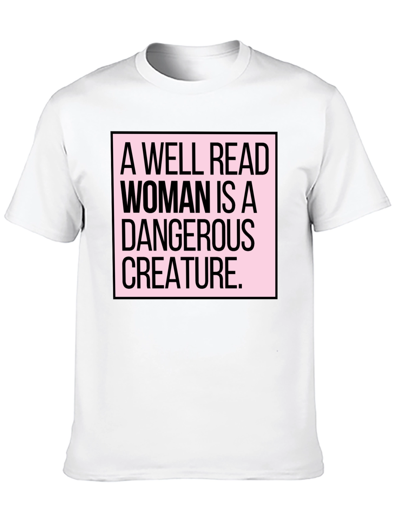 A Well Read Woman is a Dangerous Creature T-Shirt