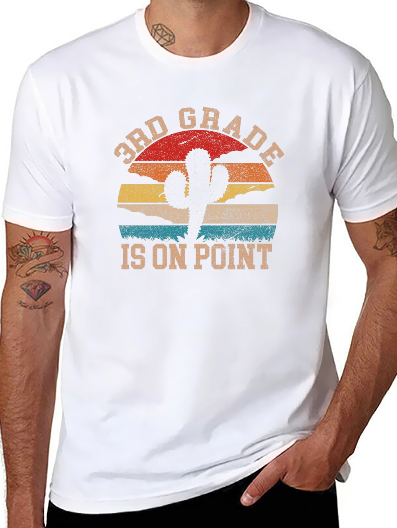 3rd Grade Is On Point Graphic Tee