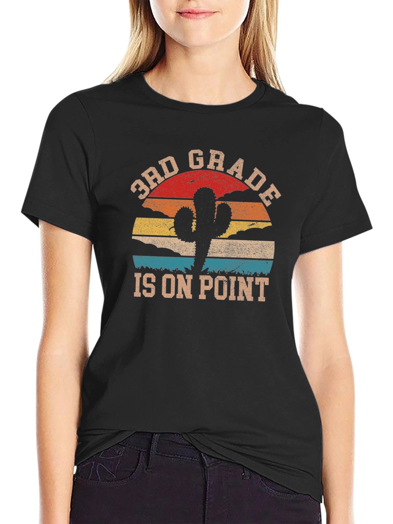 3rd Grade Is On Point Graphic Tee