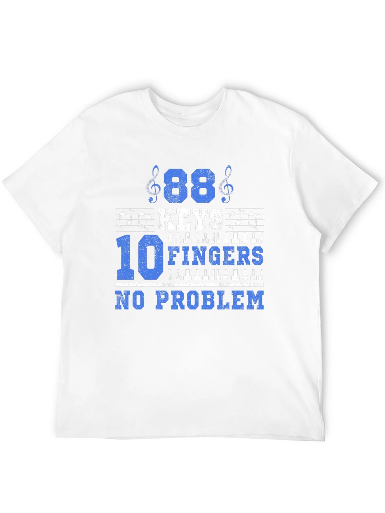 88 Keys 10 Fingers Music Lover T-Shirt