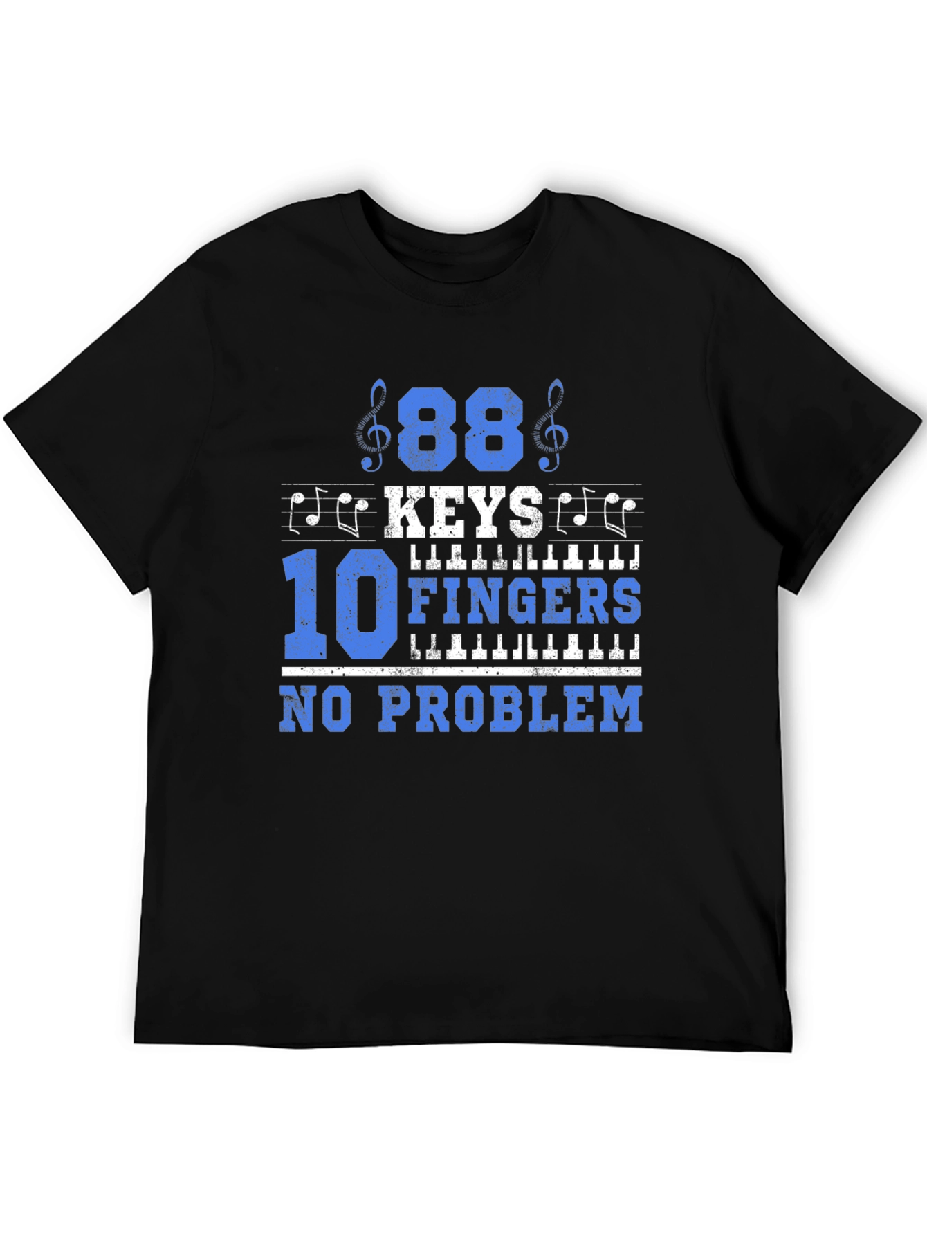 88 Keys 10 Fingers Music Lover T-Shirt