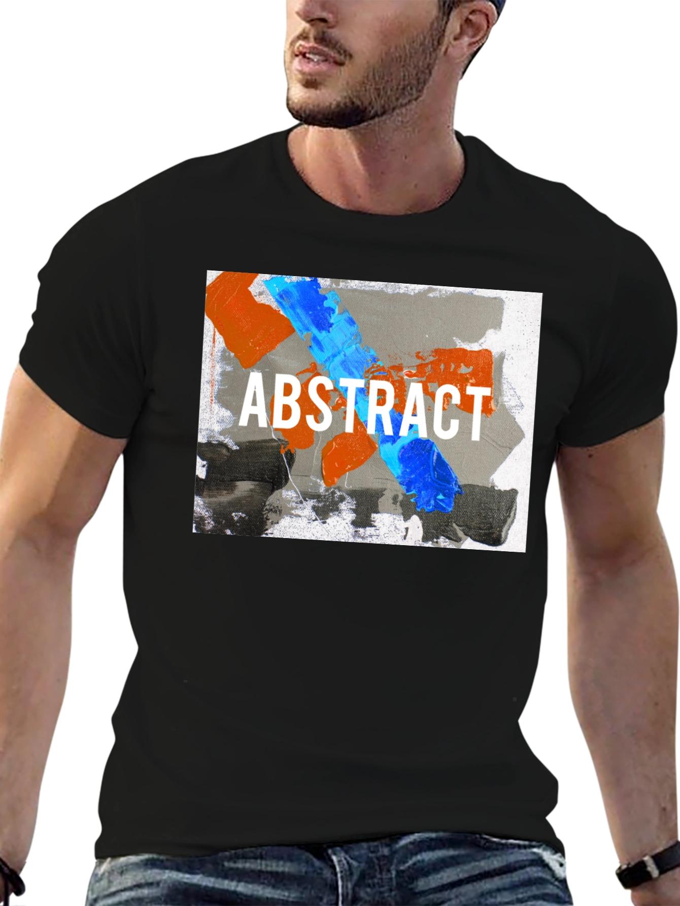 Abstract Art T-Shirt - Modern Graphic Tee