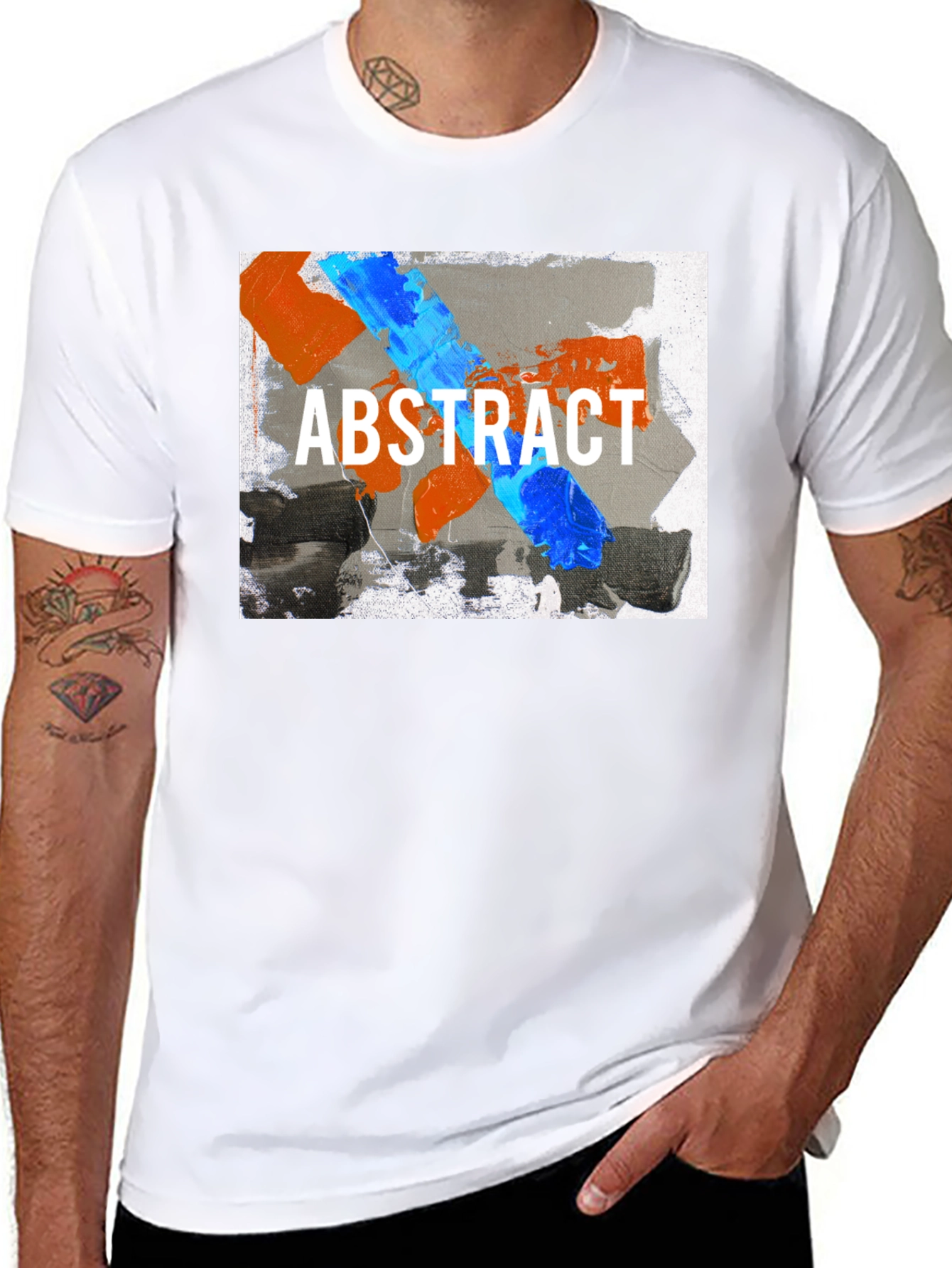 Abstract Art T-Shirt - Modern Graphic Tee