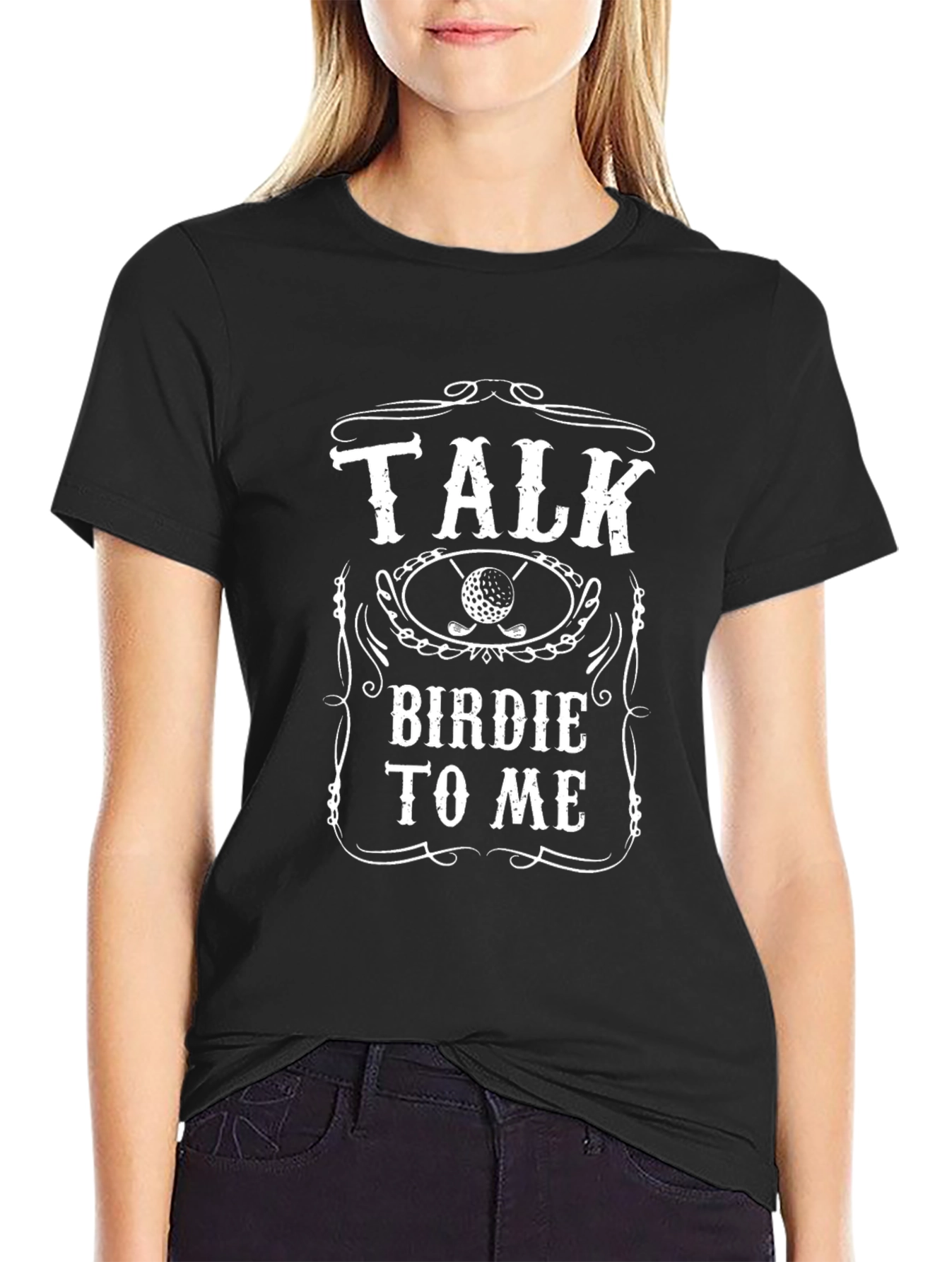 Talk Birdie To Me Golf T-Shirt