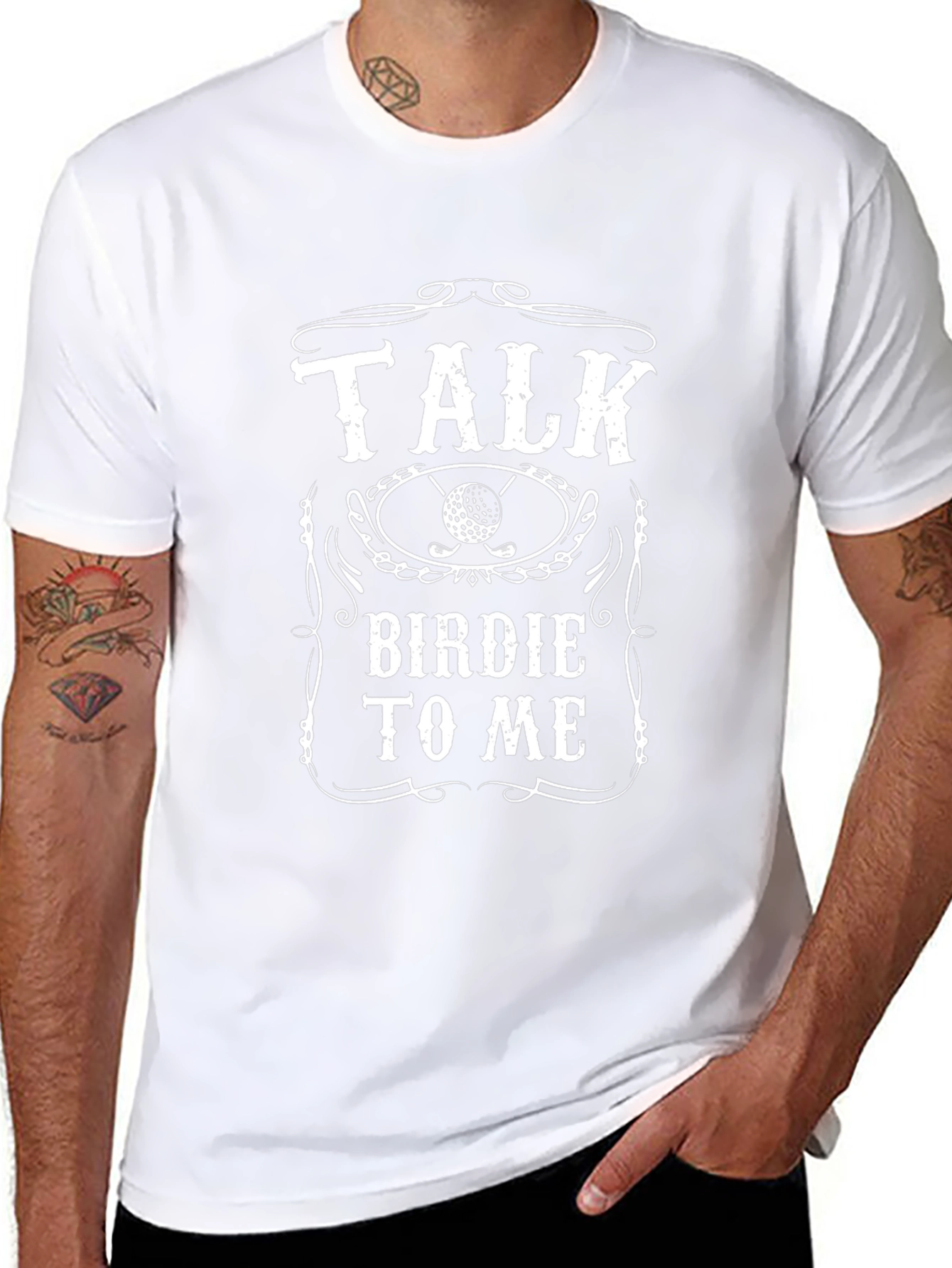 Talk Birdie To Me Golf T-Shirt