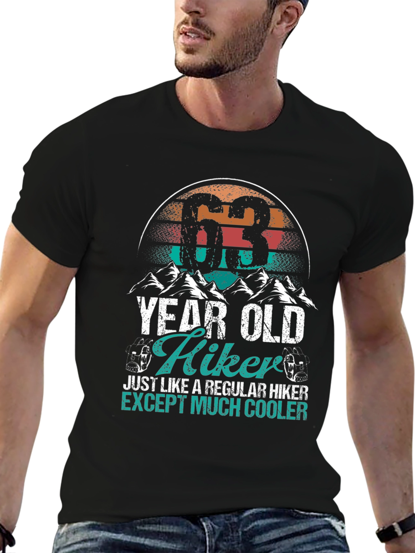 63 Year Old Hiker T-Shirt
