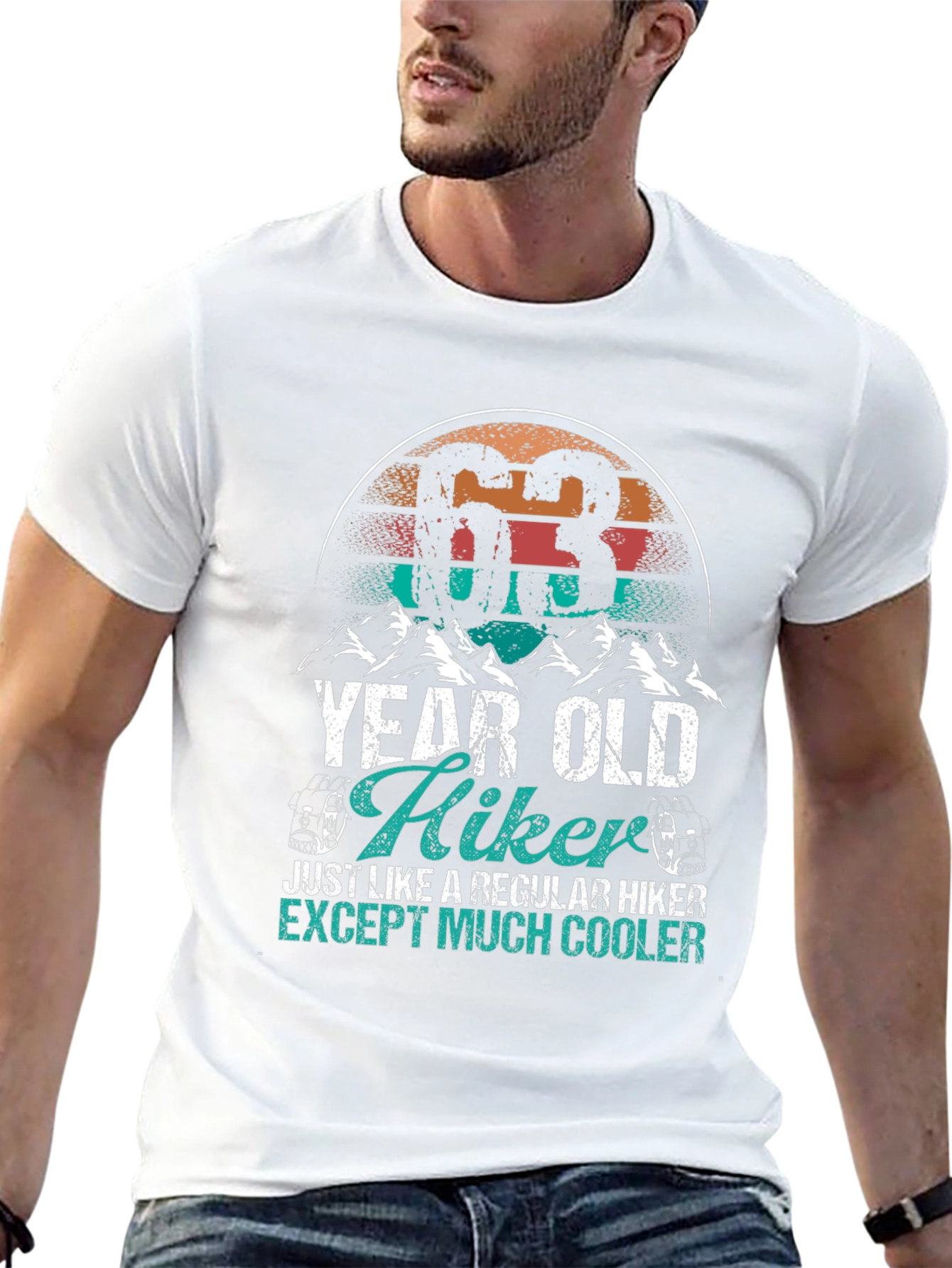 63 Year Old Hiker T-Shirt