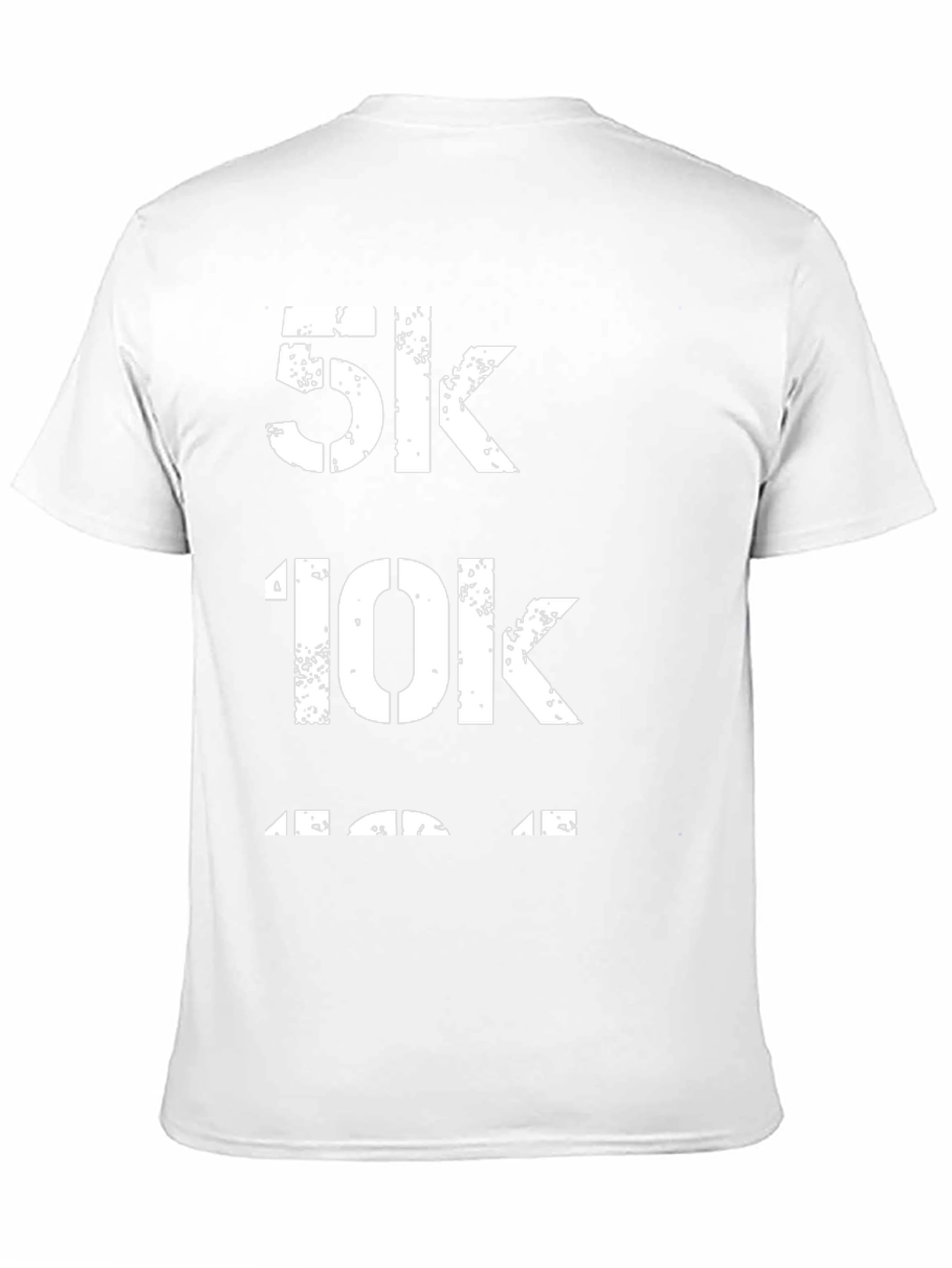 5K 10K 13.1K Black Running T-Shirt