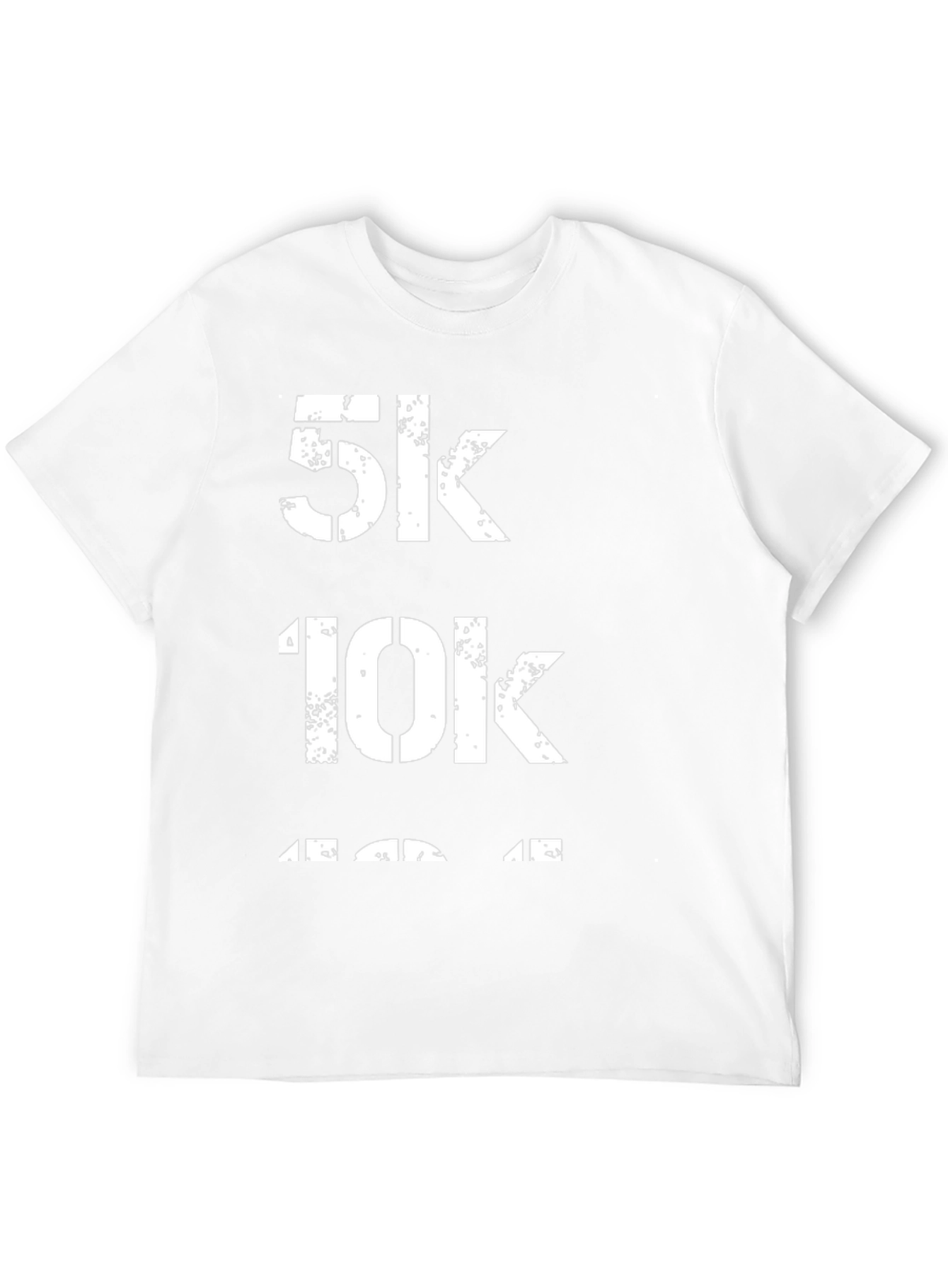 5K 10K 13.1K Black Running T-Shirt