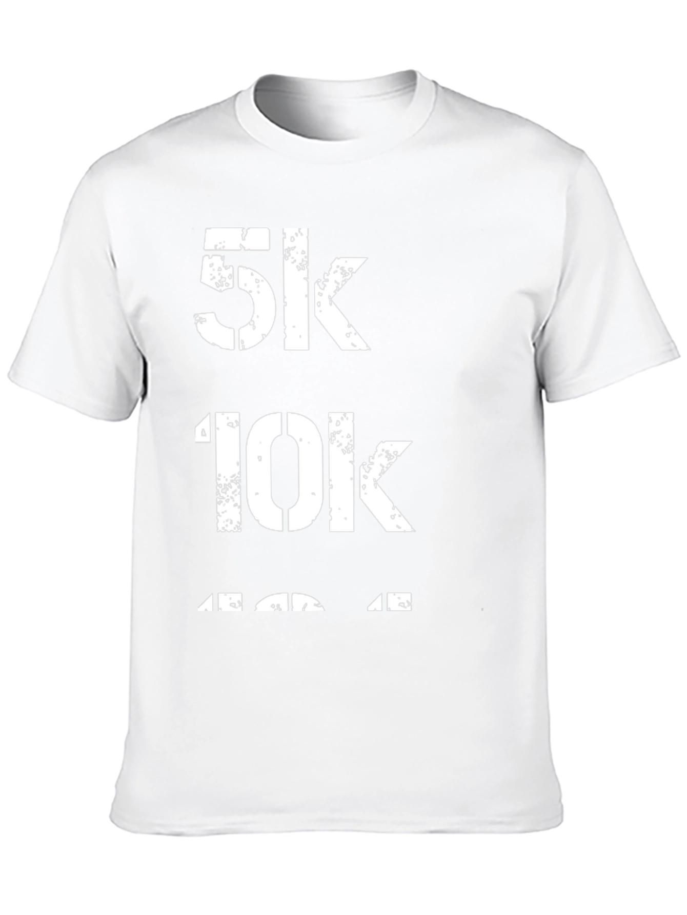 5K 10K 13.1K Black Running T-Shirt