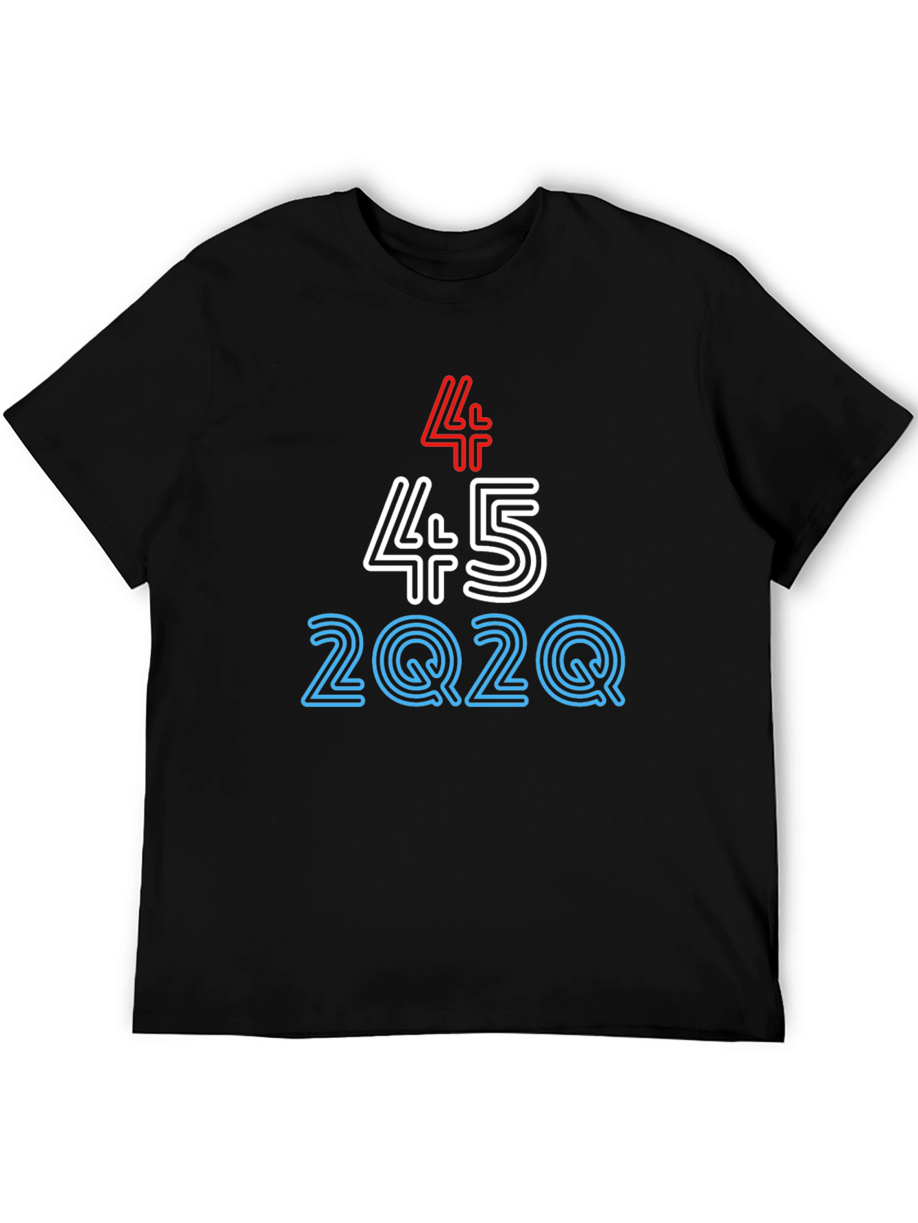 45 2Q2Q Graphic Tee - Bold Statement T-Shirt