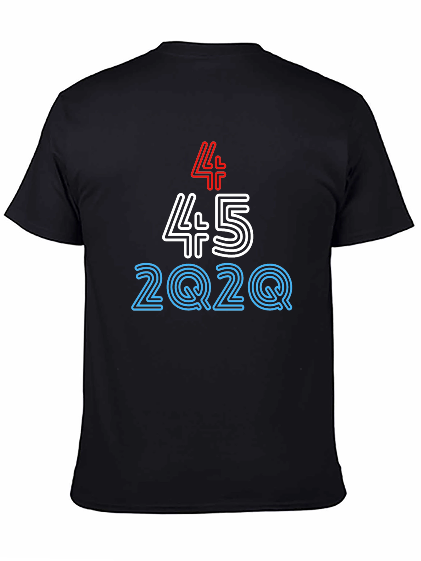 45 2Q2Q Graphic Tee - Bold Statement T-Shirt