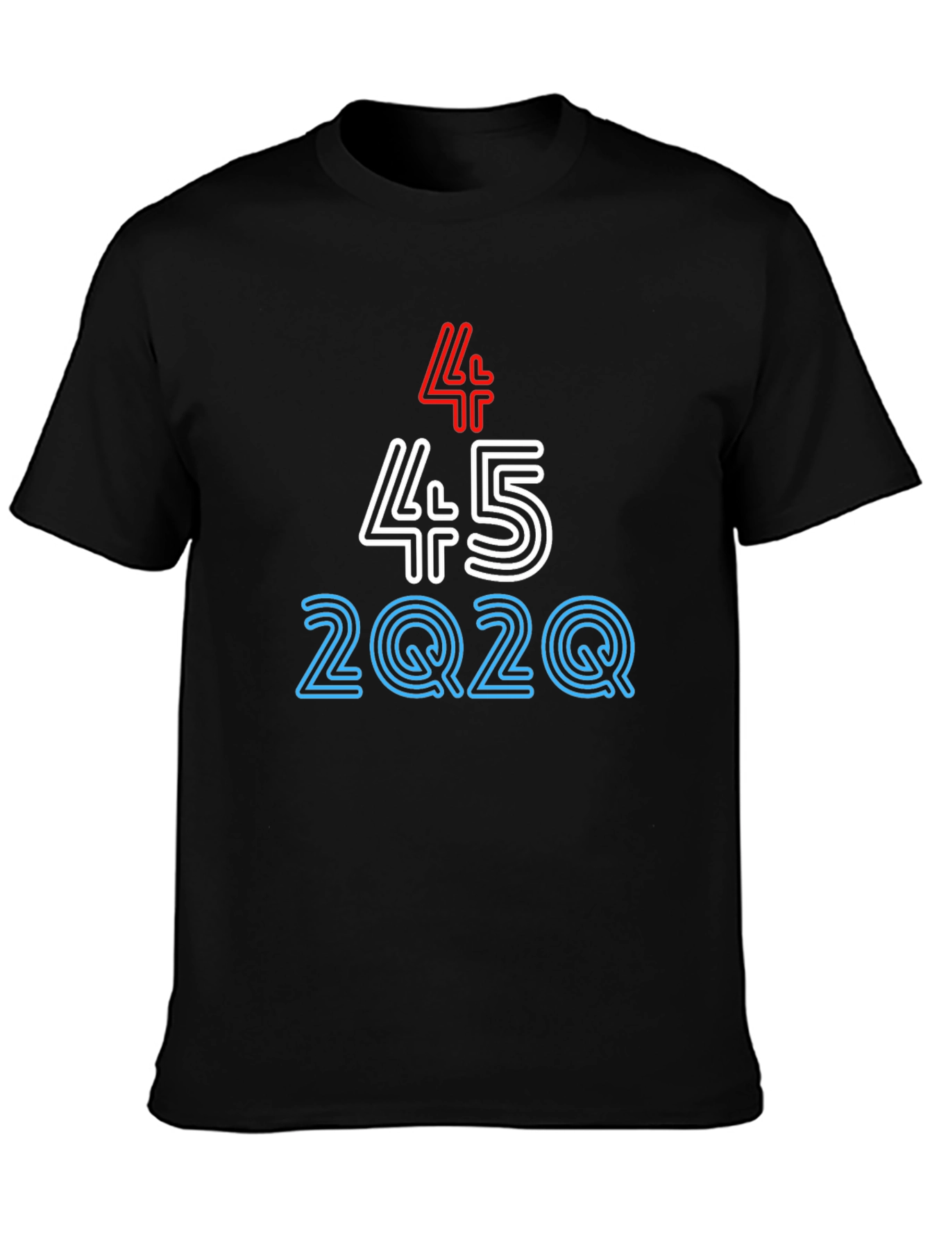 45 2Q2Q Graphic Tee - Bold Statement T-Shirt