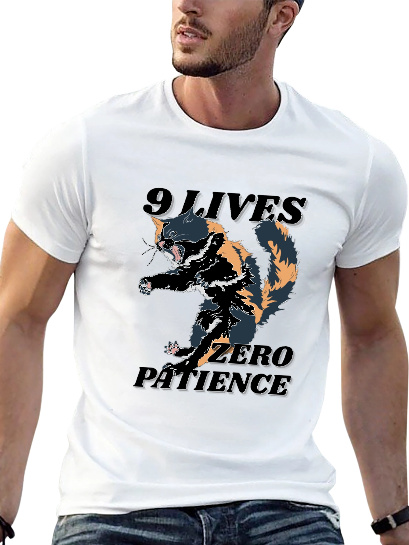 9 Lives Zero Patience T-Shirt