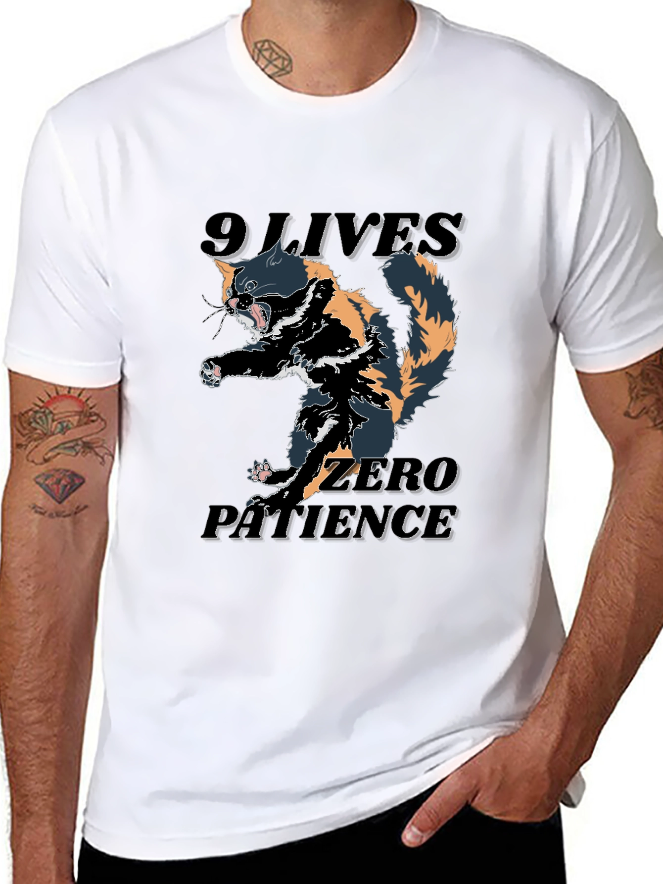 9 Lives Zero Patience T-Shirt