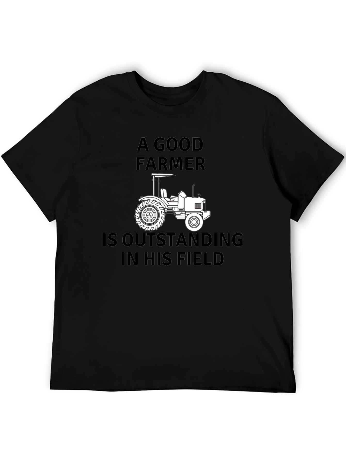A Good Farmer T-Shirt Funny Tractor Tee