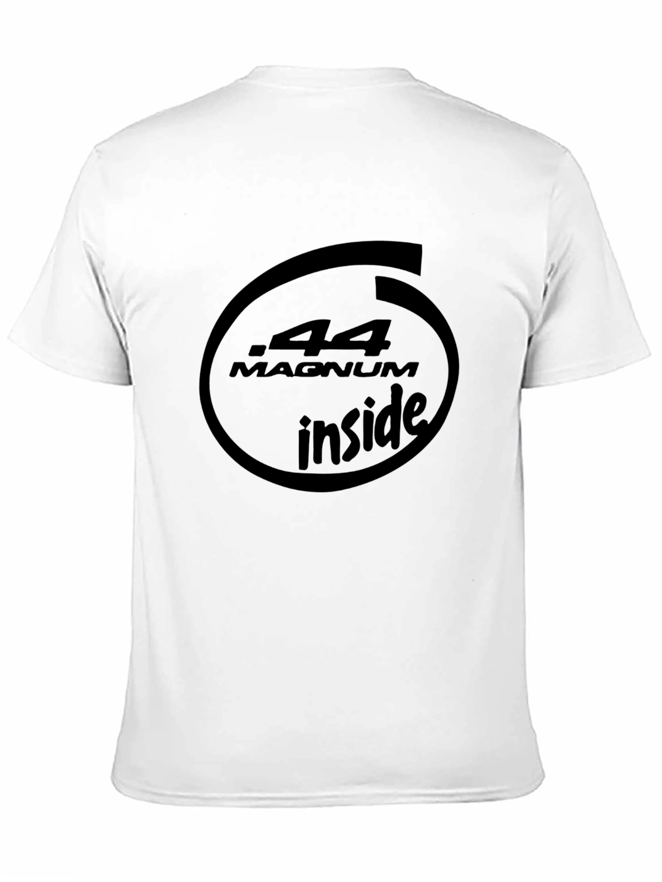 44 Magnum Inside Graphic Black T-Shirt