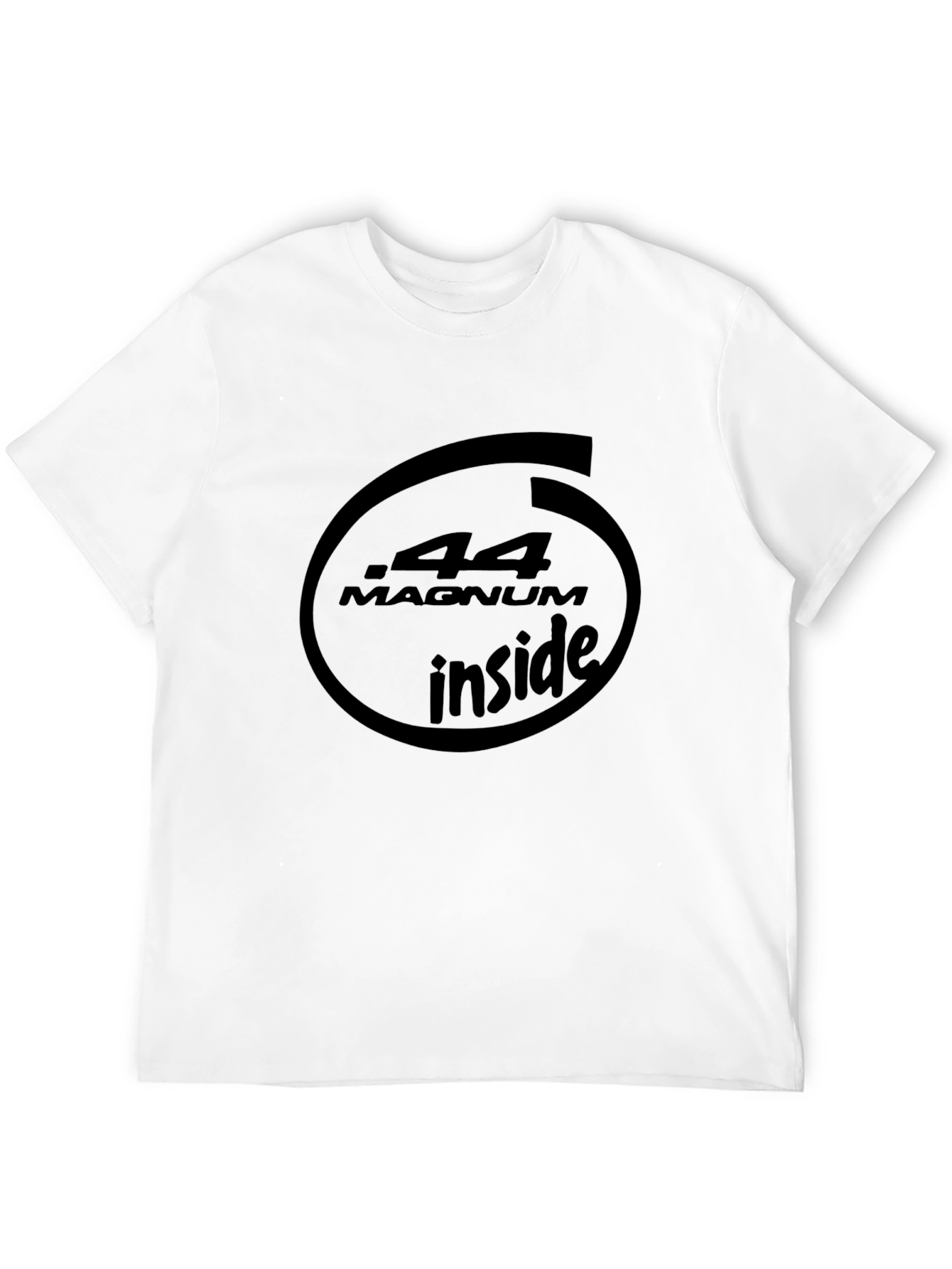 44 Magnum Inside Graphic Black T-Shirt