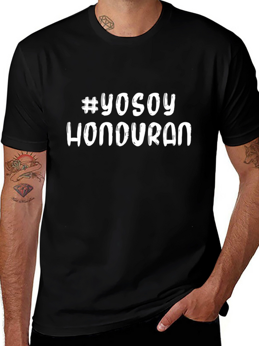 #YoSoy Honduran Black T-Shirt - Show Your Pride!