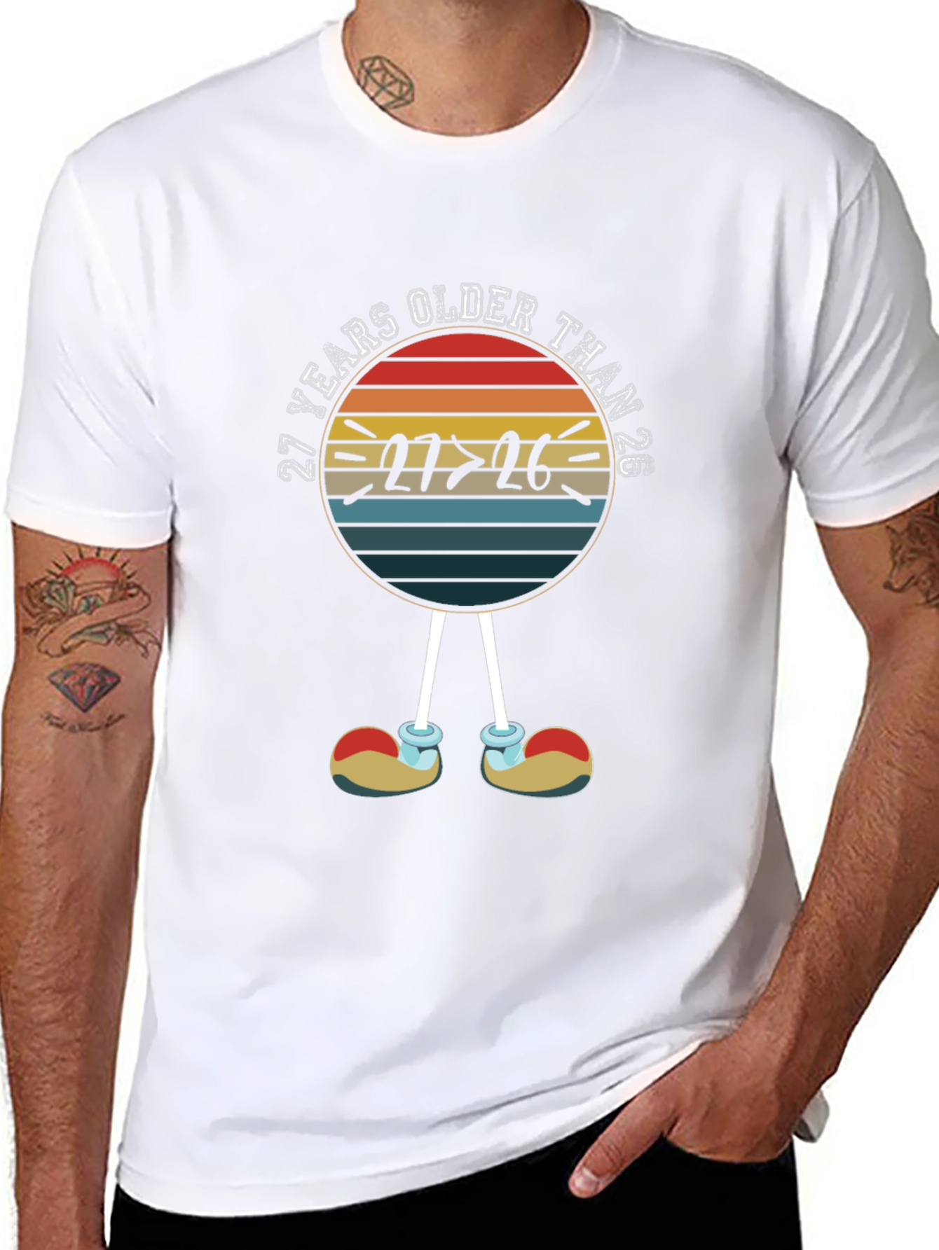 27 Years Older Than 26 Funny T-Shirt