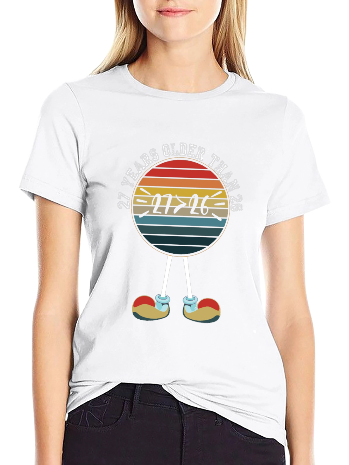 27 Years Older Than 26 Funny T-Shirt