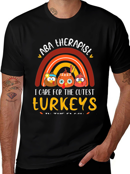 ABA Therapist Turkey Graphic Tee