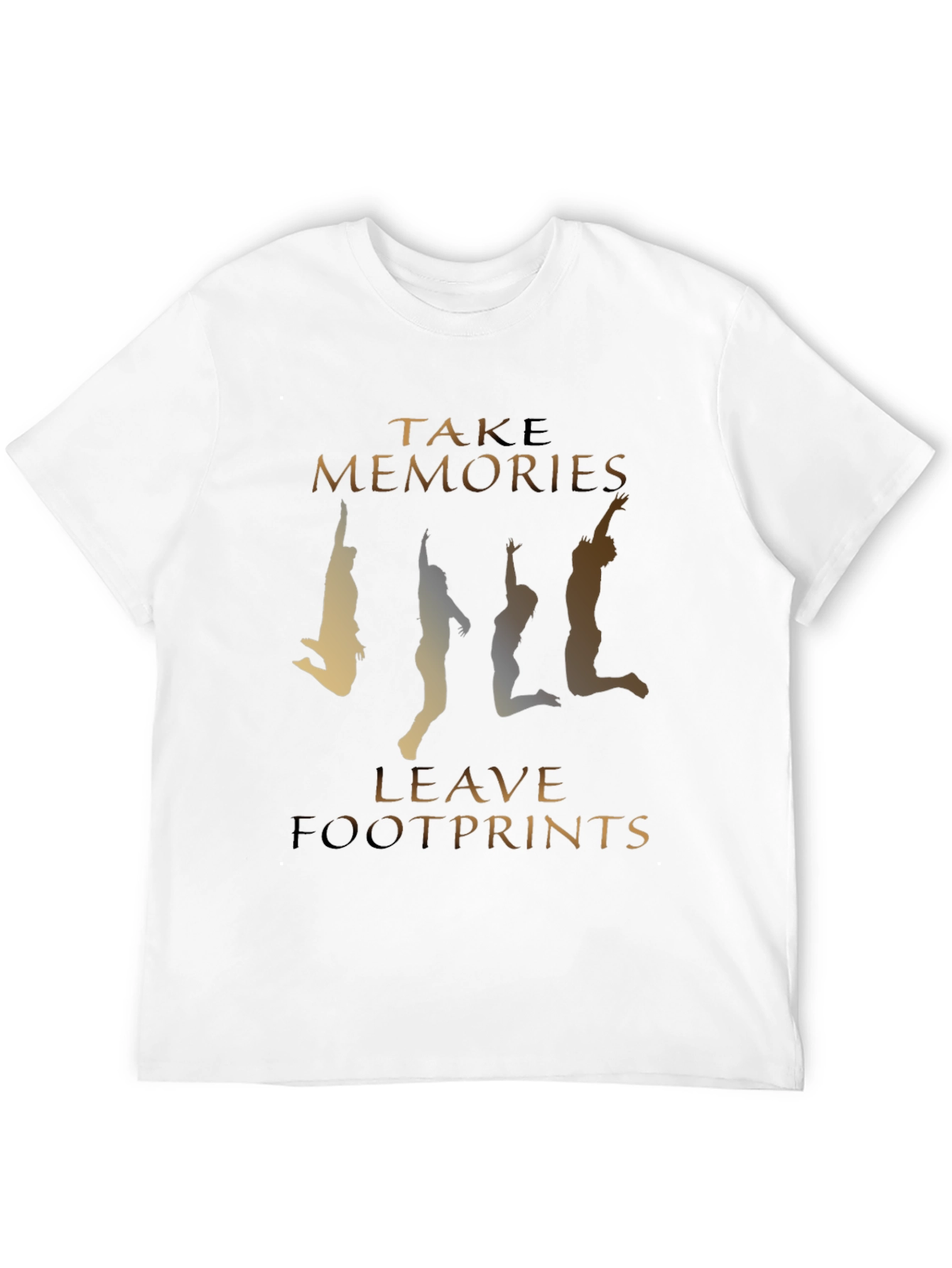 Take Memories Leave Footprints Graphic Tee