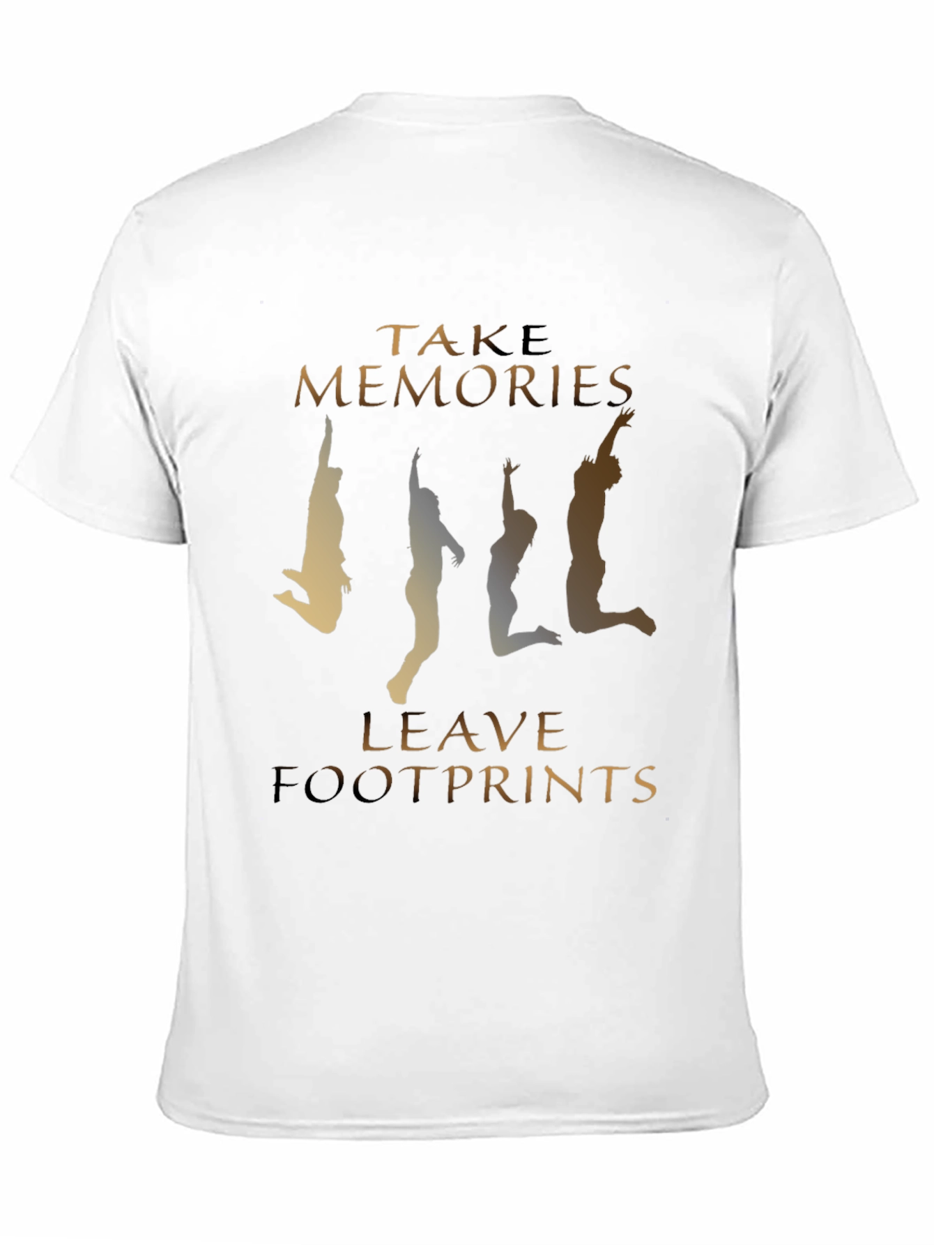 Take Memories Leave Footprints Graphic Tee