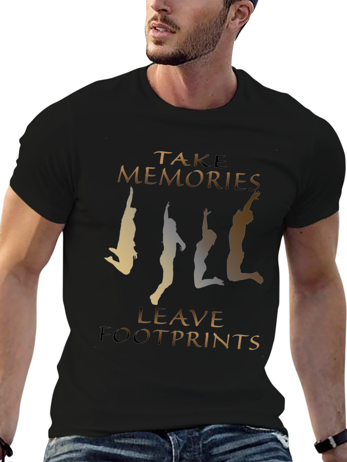 Take Memories Leave Footprints Graphic Tee