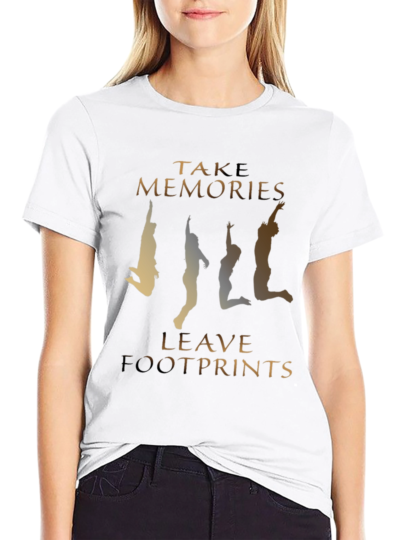Take Memories Leave Footprints Graphic Tee