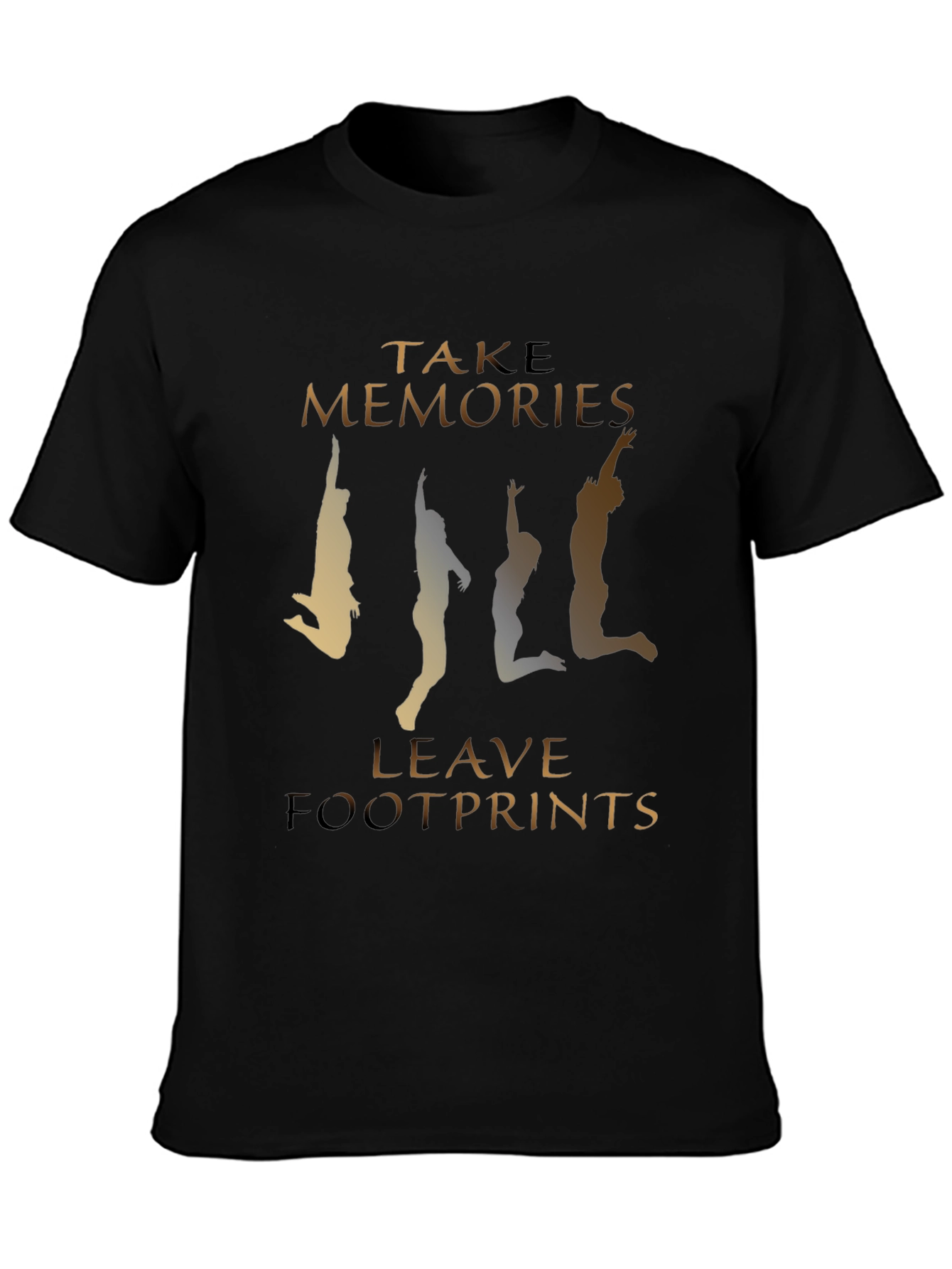 Take Memories Leave Footprints Graphic Tee