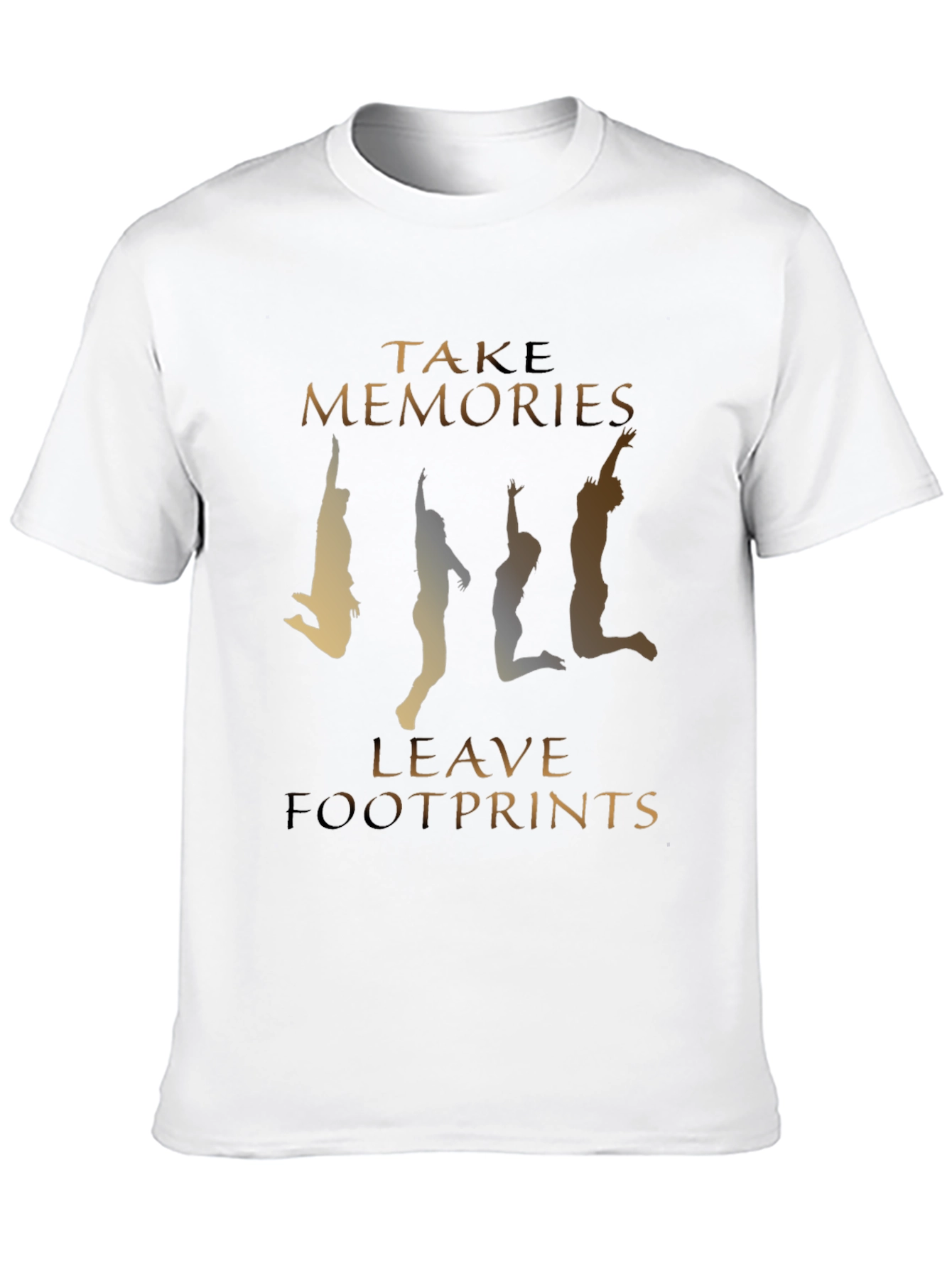 Take Memories Leave Footprints Graphic Tee