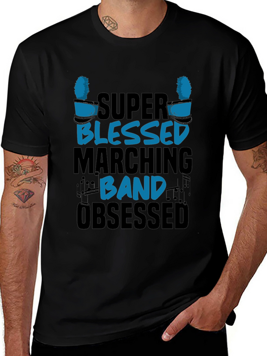 Super Blessed Marching Band Obsessed T-Shirt